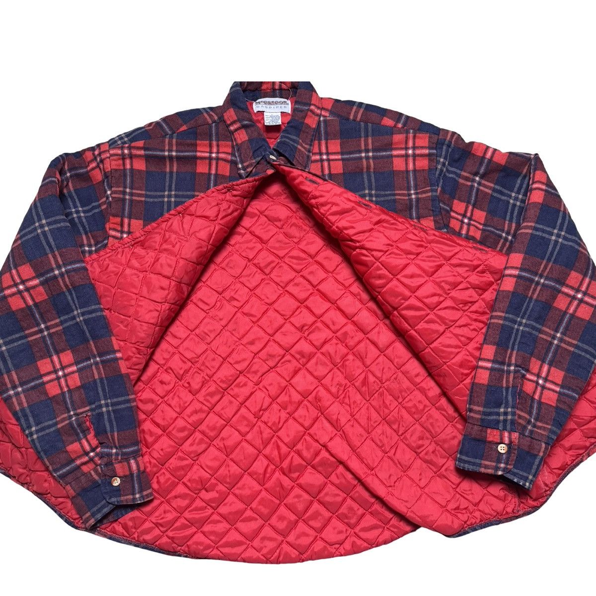 McGregor Vintage 80’s Mcgregor Bagpiper Wool Lined Plaid Flannel L Size US L / EU 52-54 / 3 - 6 Thumbnail