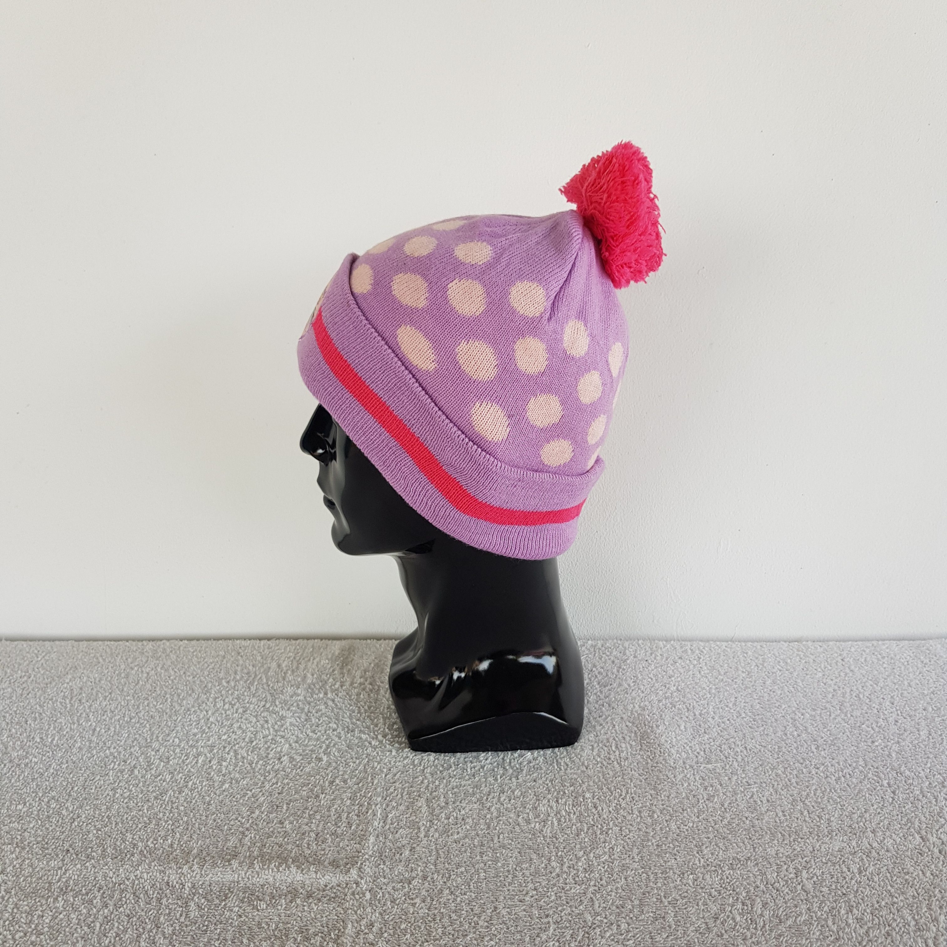 Disney Vintage Little Mermaid Beanie Movie Pom Pom Snow Caps Hats Size ONE SIZE - 4 Thumbnail