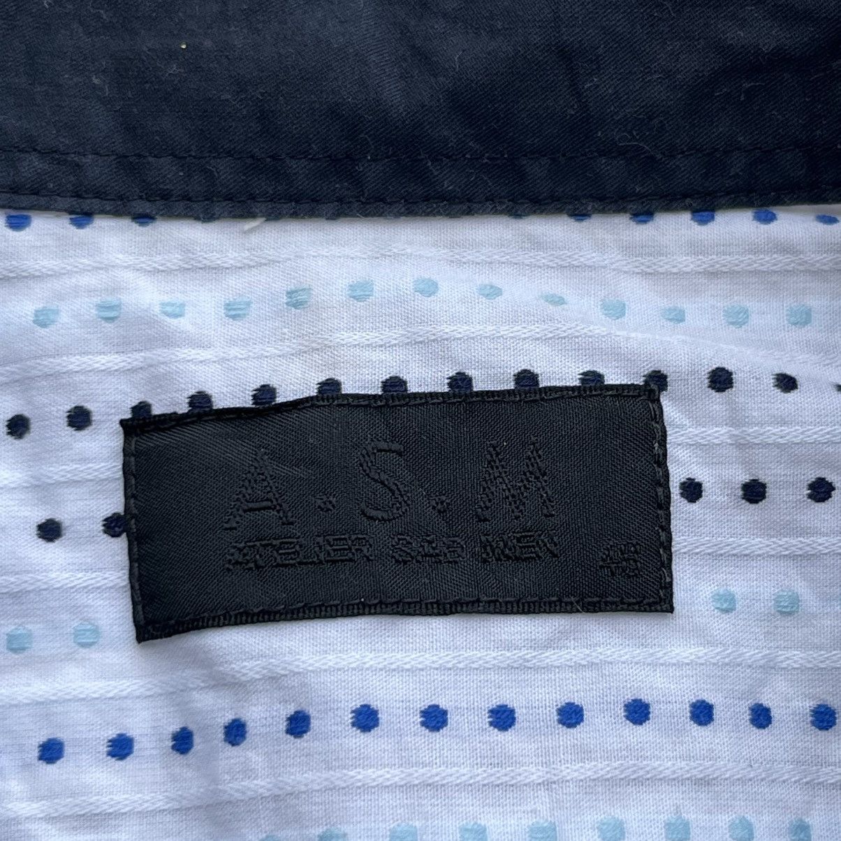 Japanese Brand ASM VINTAGE STRIPES SHIRT LIKE YOHJI JAMAMOTO Size M / US 6-8 / IT 42-44 - 3 Thumbnail
