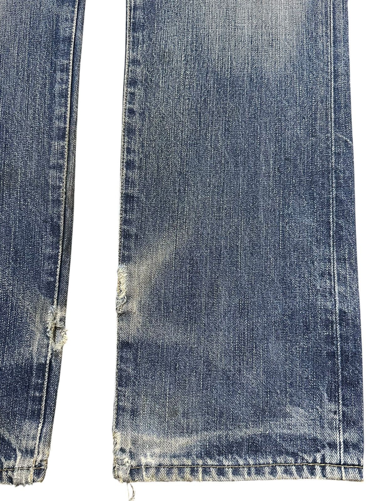 Levi's Vintage 90s Levis 505 Blue Faded Wash Distressed Loose Jeans Size US 33 - 8 Thumbnail