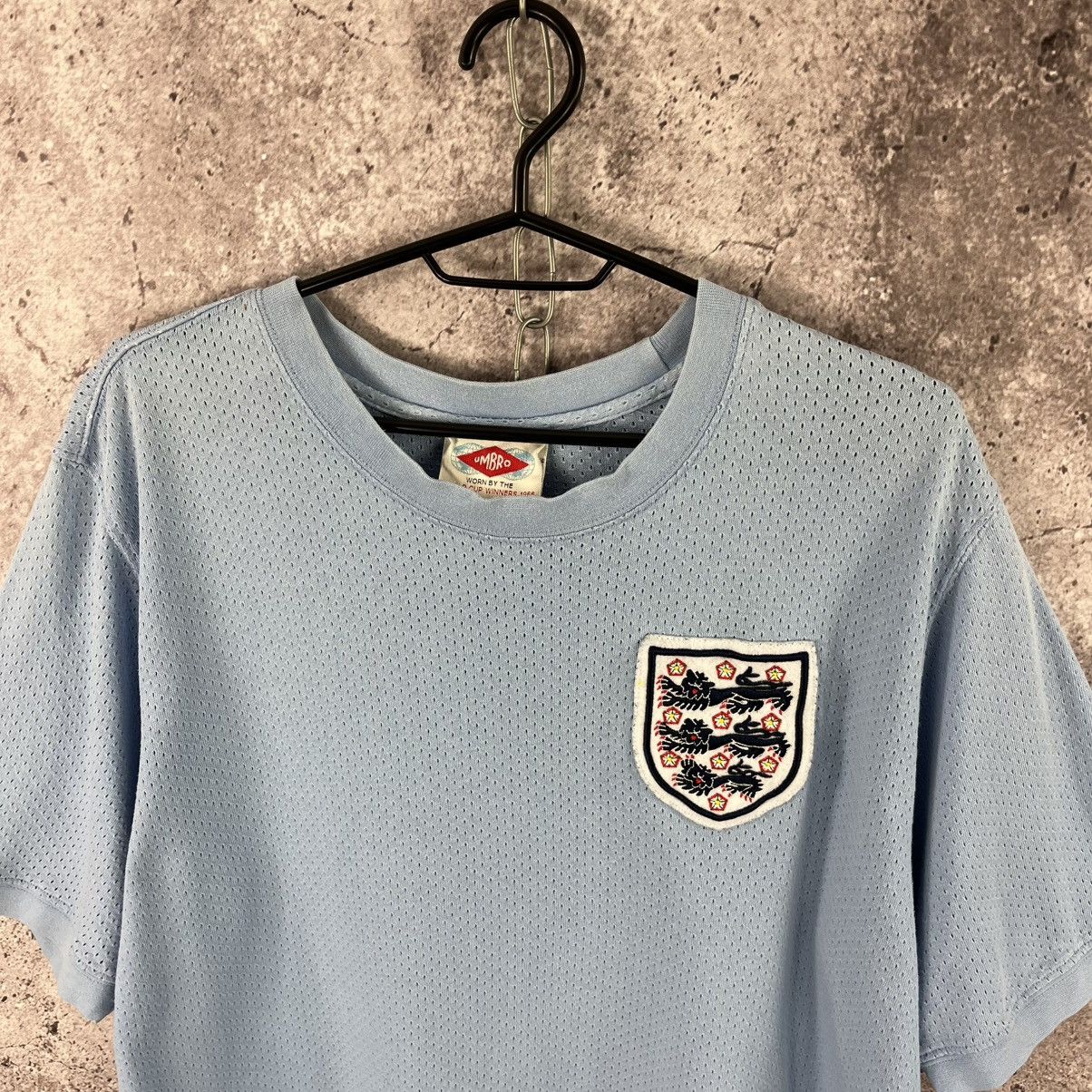 Umbro Umbro England Retro Replicas 70’s Vintage T-Shirt Size XL Size US XL / EU 56 / 4 - 3 Thumbnail