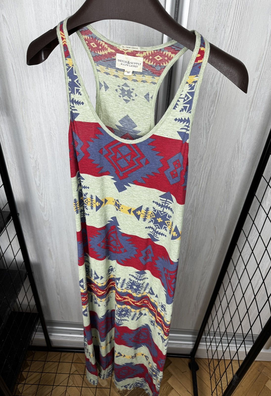Denim & Supply Ralph Lauren Denim & Supply Ralph Lauren aztec pattern tank maxi dress Size M / US 6-8 / IT 42-44 - 6 Thumbnail