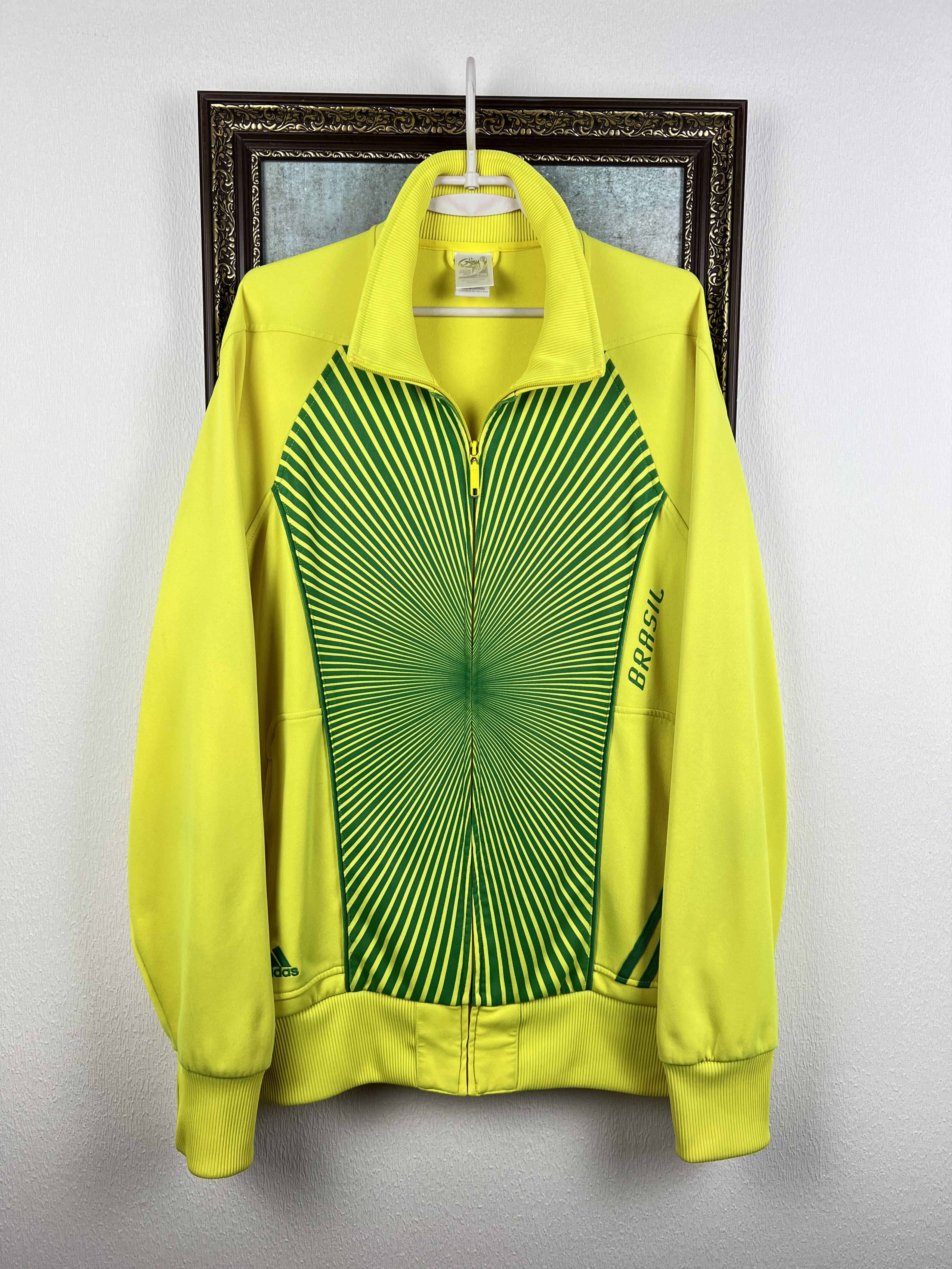 Adidas × Vintage Vintage adidas brazil tracktop jacket | Grailed