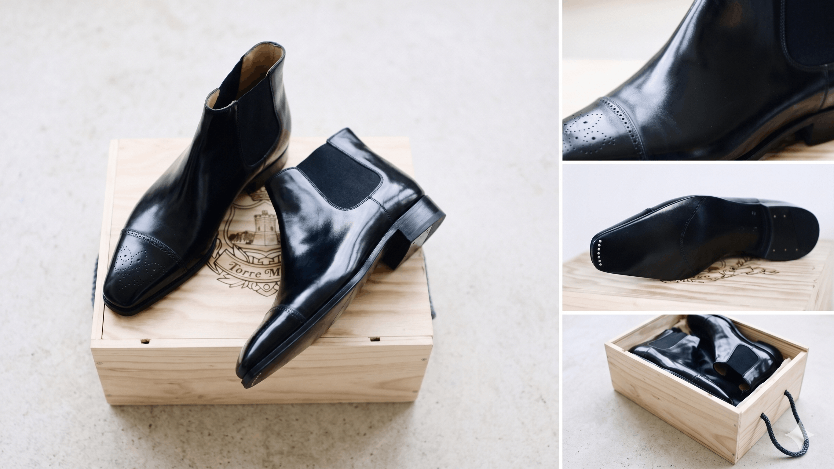 Artioli NEW Artioli Rinaldo Chelsea Boots – Handmade in Italy Size US 8.5 / EU 41-42 - 1 Thumbnail