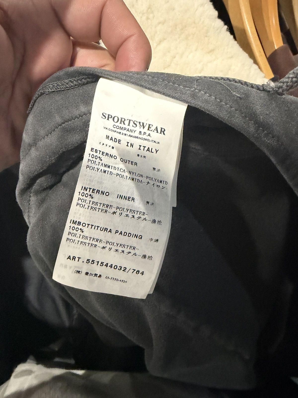 Stone Island Vintage Stone Island Peacoat Size US M / EU 48-50 / 2 - 7 Thumbnail