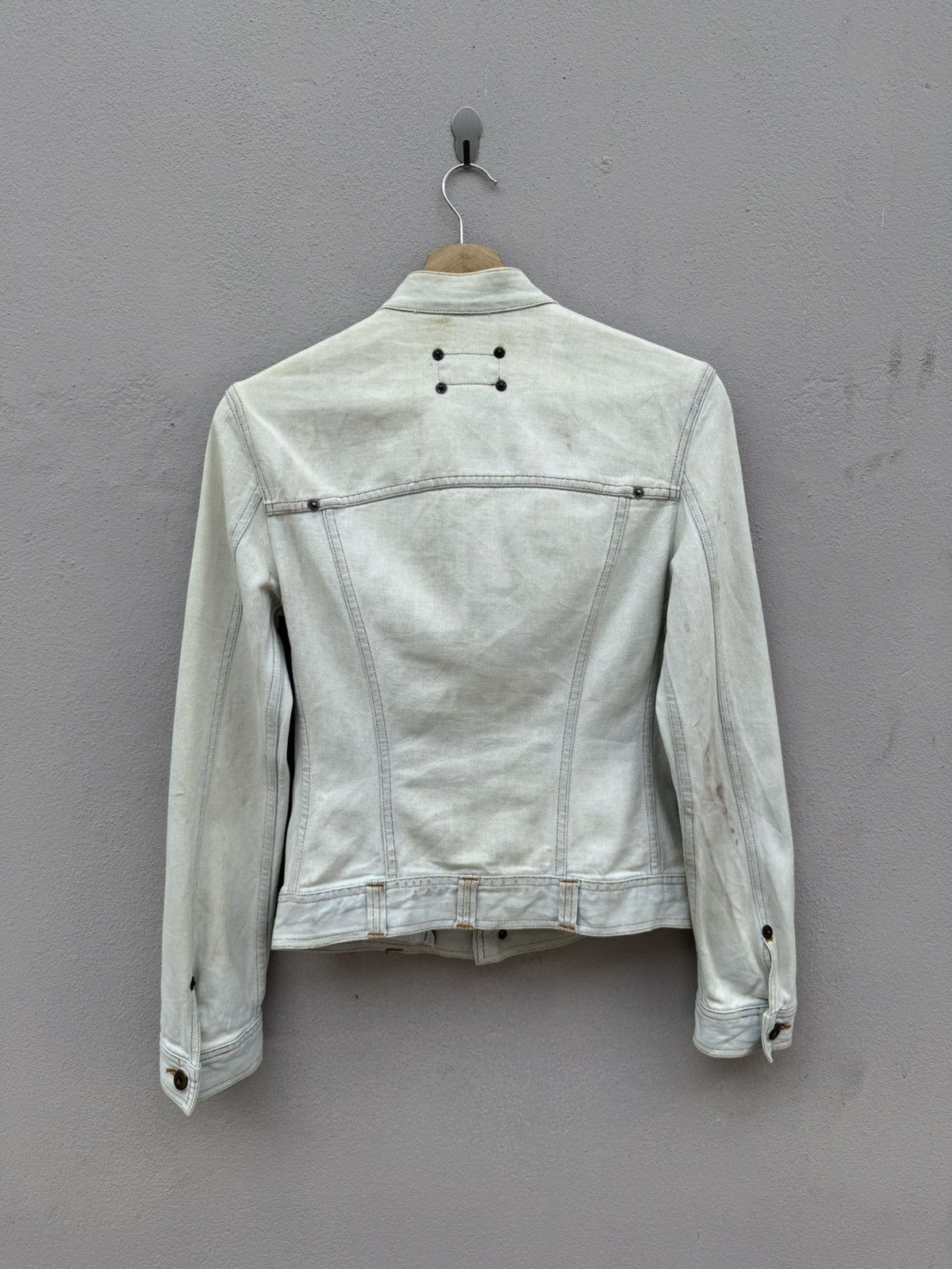 Dolce & Gabbana Dolce & Gabbana Acid Wash Denim Trucker Jacket Size S / US 4 / IT 40 - 10 Thumbnail