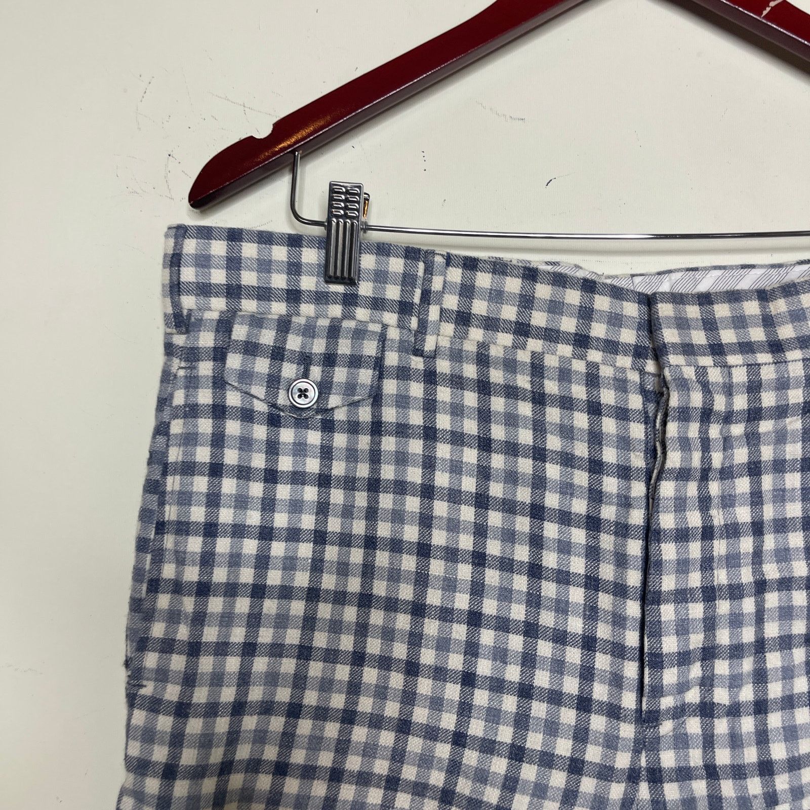 Brooks Brothers Black Fleece by Brooks Brothers Blue check Bermuda shorts 36 Size US 30 / EU 46 - 3 Thumbnail