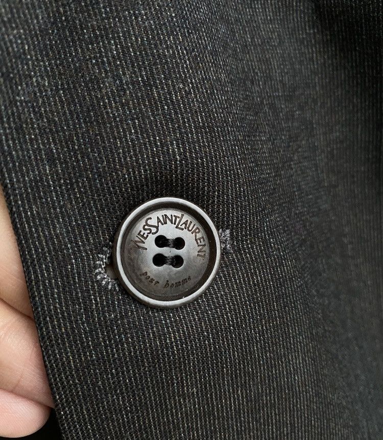 Yves Saint Laurent YSL Blazer Grey YSL Jacket Size US L / EU 52-54 / 3 - 2 Thumbnail