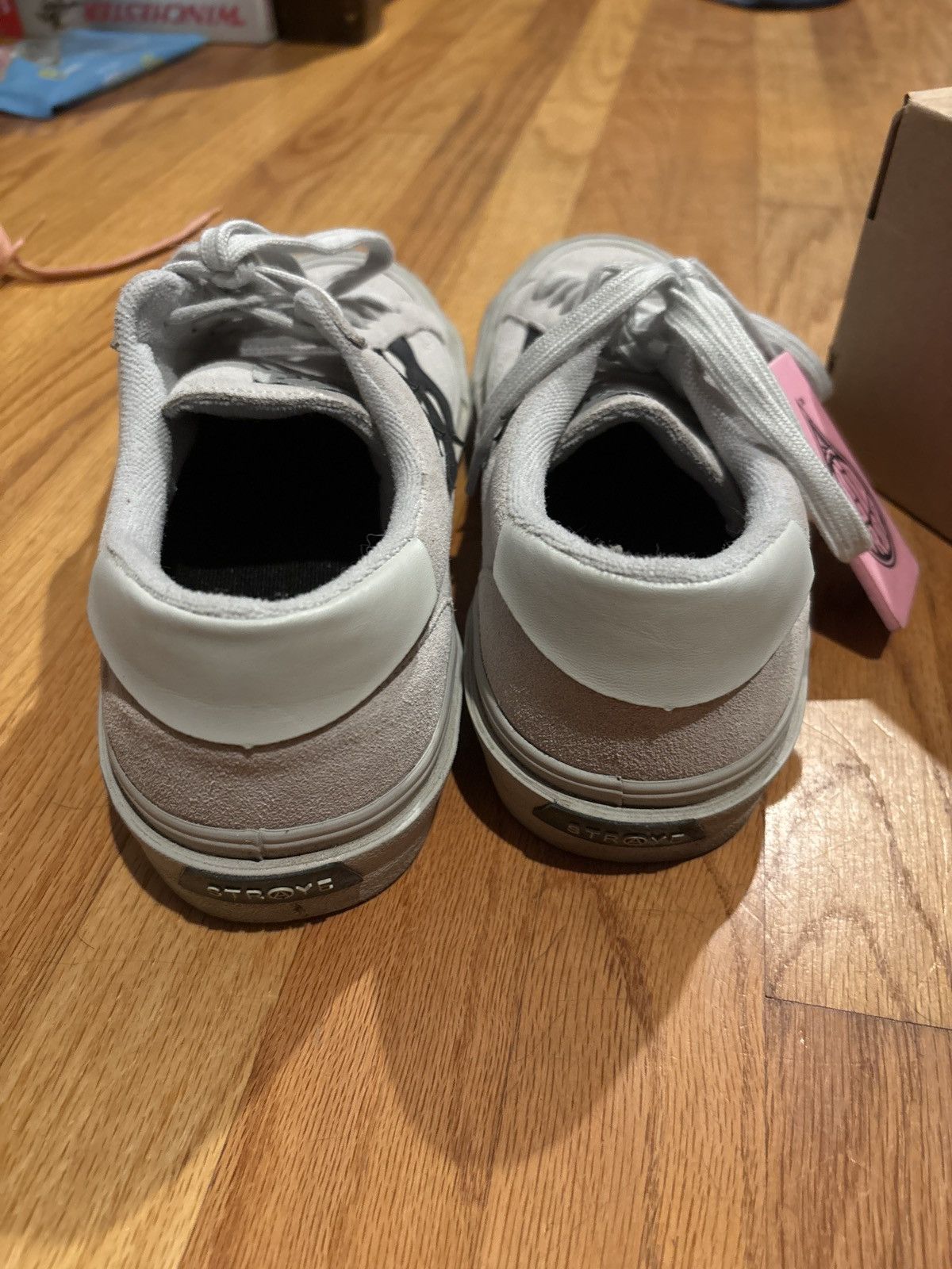STRAYE Straye grey black flames size 9.5 Size US 9.5 / EU 42-43 - 5 Thumbnail