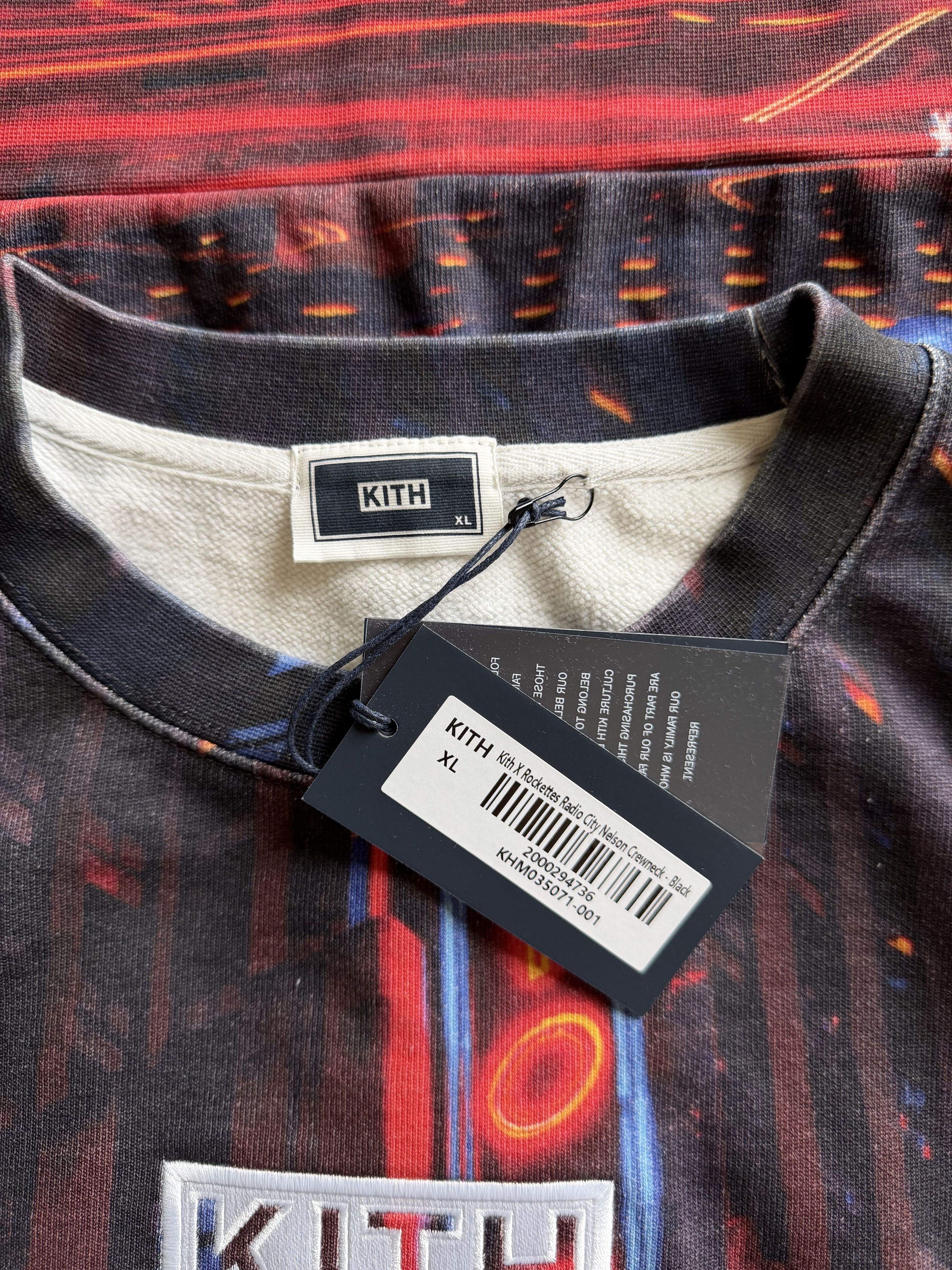 Kith Kith Radio City Rockettes Nelson Crewneck AOP Size US XL / EU 56 / 4 - 8 Thumbnail