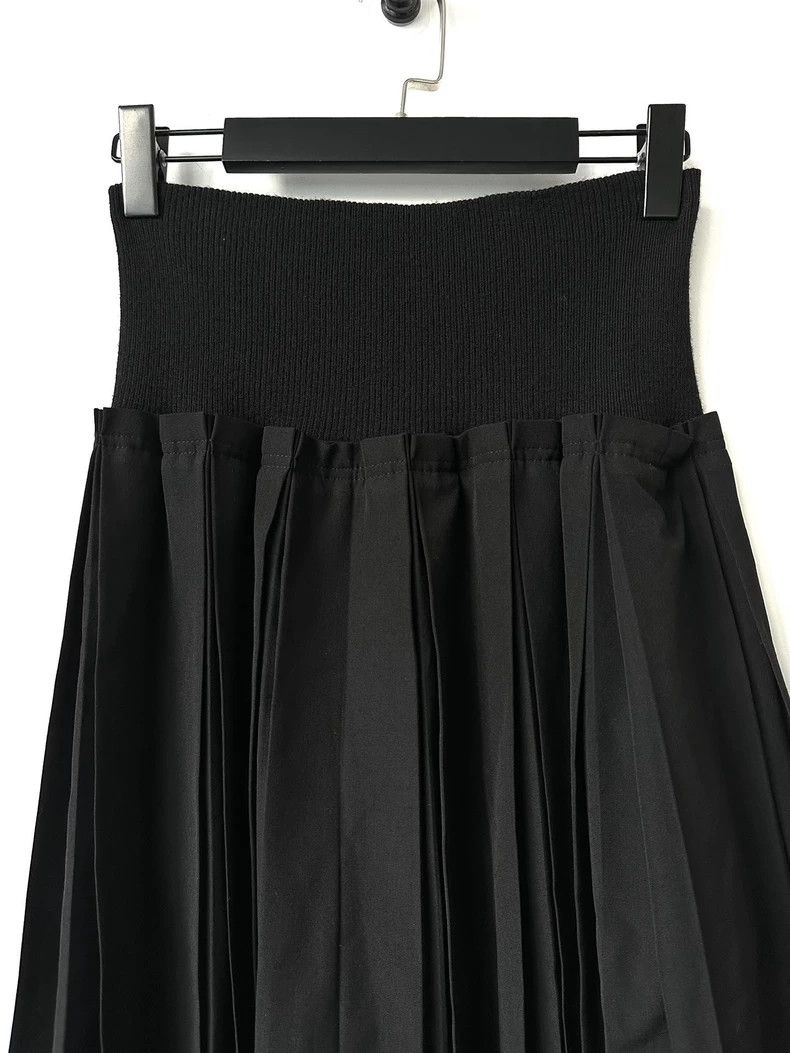 Y's Y's size 3 Knit patchwork pleated skirt Size 25" / US 0 / IT 36 - 5 Thumbnail