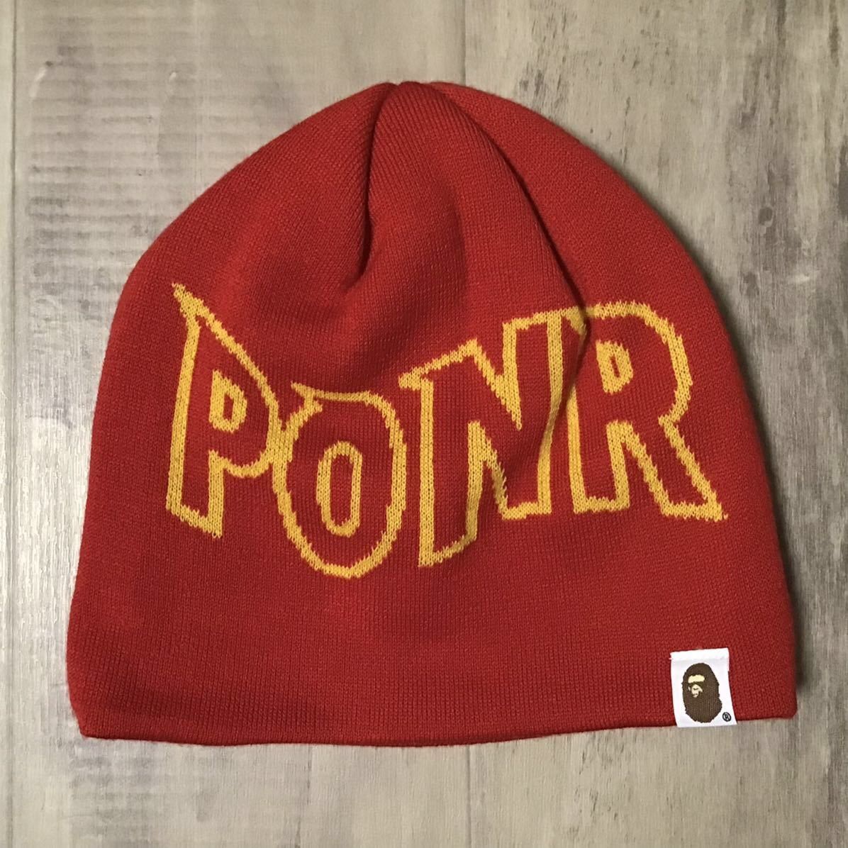 Bape BAPE Shark beanie knit cap red a bathing ape PONR Size ONE SIZE - 3 Thumbnail
