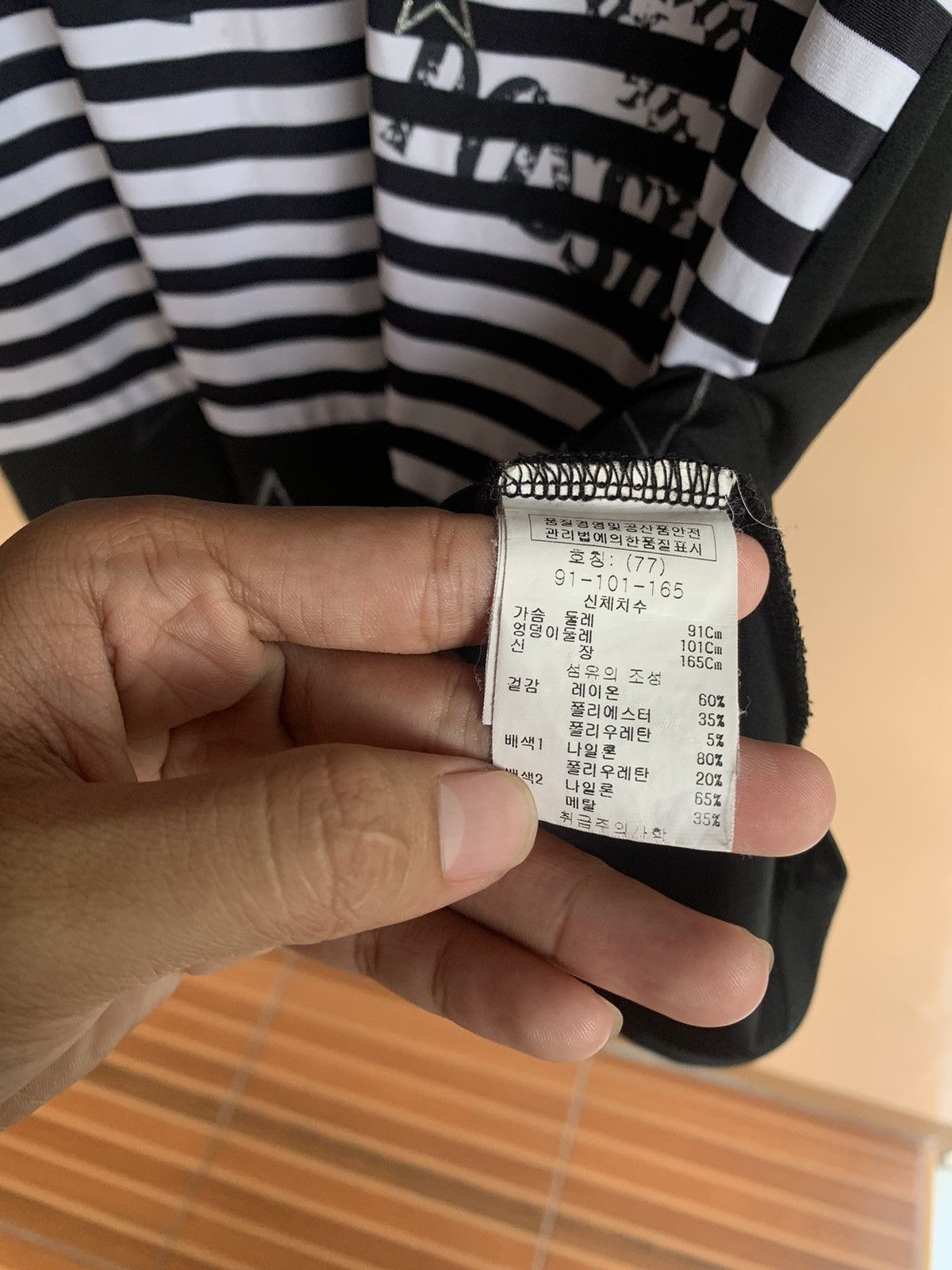 Japanese Brand Japanesebrand Stripped Skull Studded Ppfm ifsixwasnine style Size US M / EU 48-50 / 2 - 5 Thumbnail
