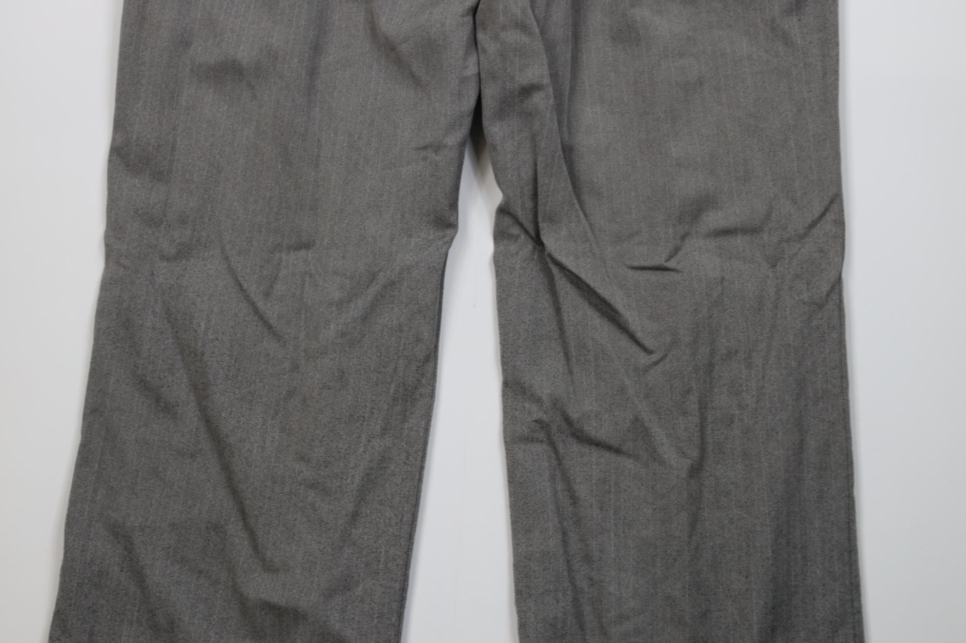 Vintage Vintage 70s Streetwear Herringbone Wide Leg Chino Pants USA Size US 34 / EU 50 - 11 Thumbnail