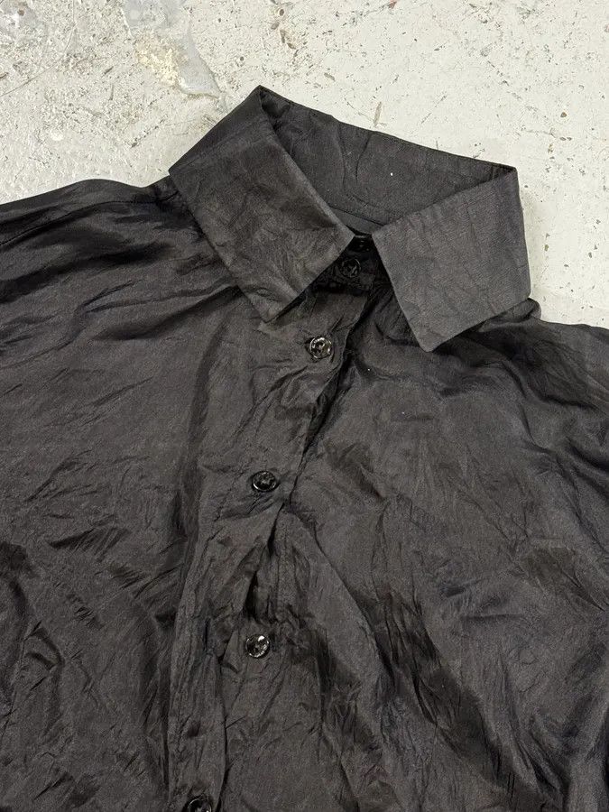 Just Cavalli AW2003 Cavalli Black Crinkled Shirt Size S / US 4 / IT 40 - 8 Thumbnail