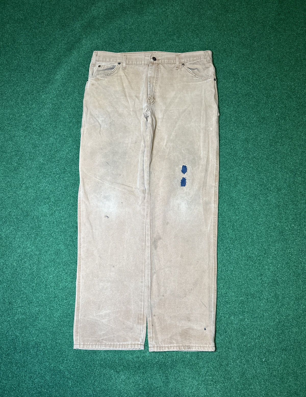 Dickies Dickies Distressed Carpenter Baggy Wide Leg Grunge Pants Size US 38 / EU 54 - 4 Thumbnail
