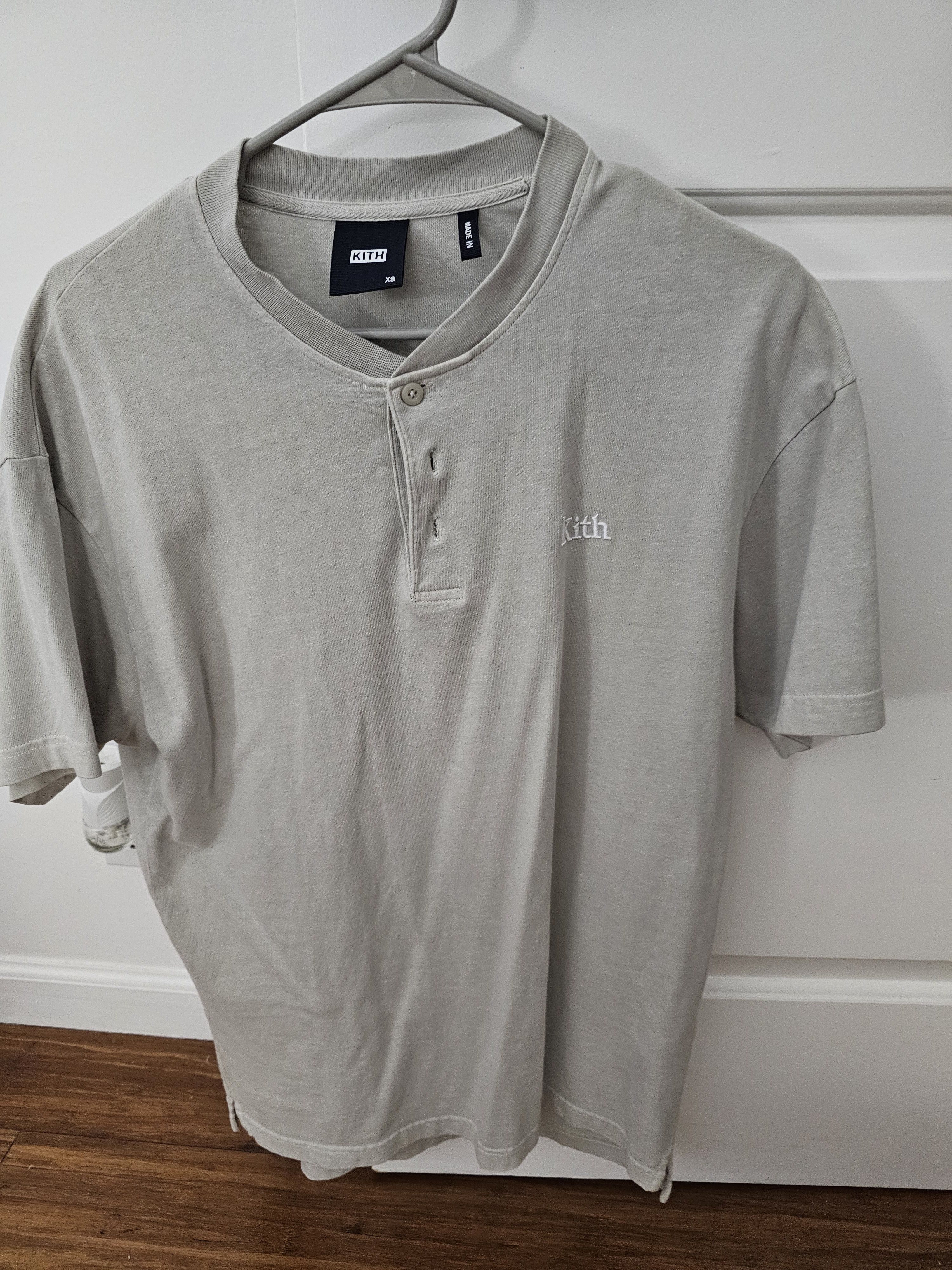 Kith Kith Huntington Henley Tshirt Size US XS / EU 42 / 0 - 1 Thumbnail