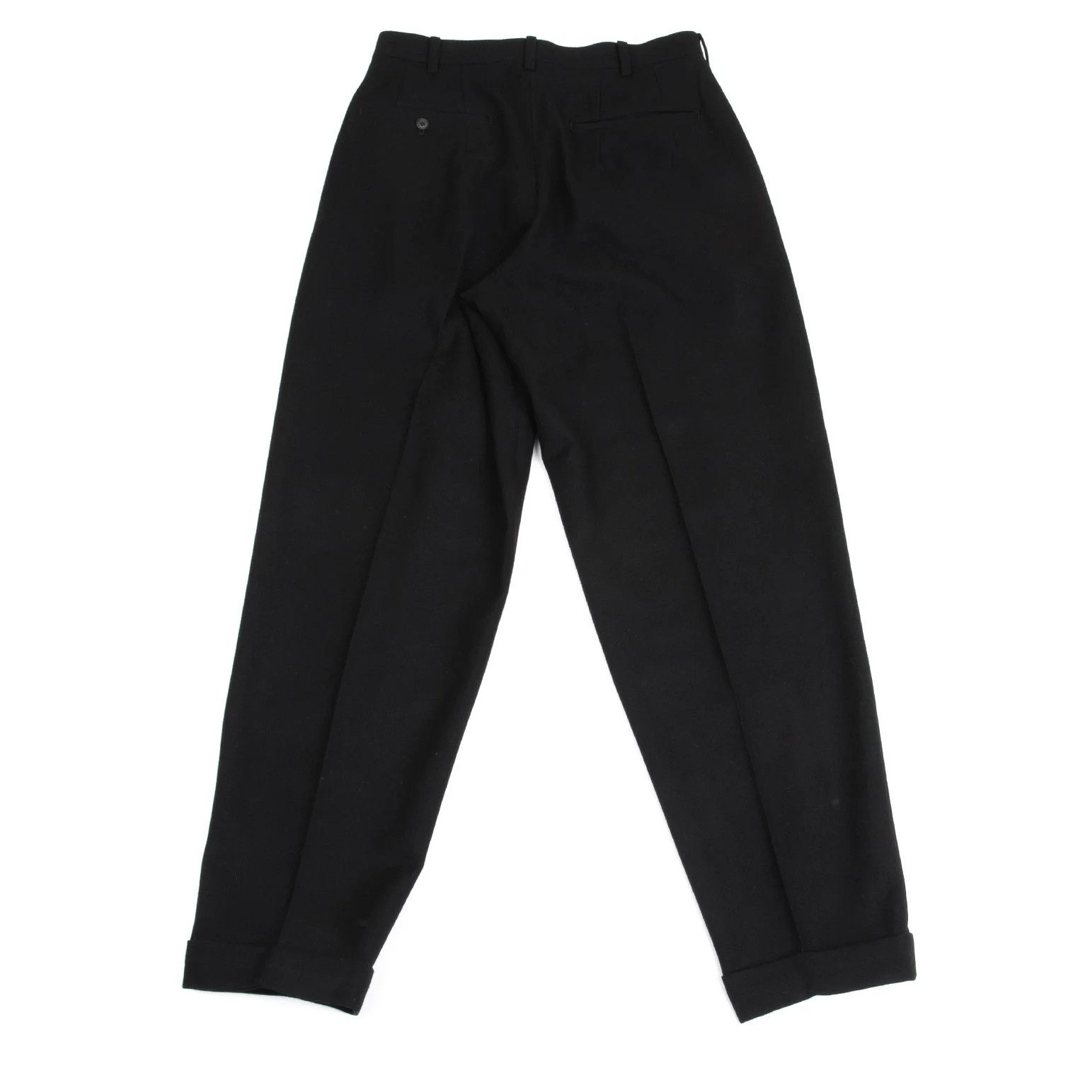 Yohji Yamamoto Yohji Yamamoto Felt Wool Tapered Pants Size US 36 / EU 52 - 10 Thumbnail