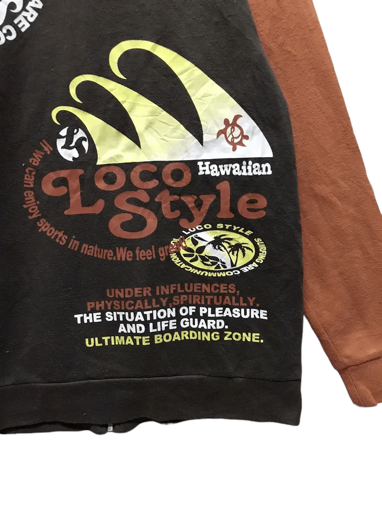 Vintage Vintage Loco Style Hawaiian Surf Sweatshirts Size US L / EU 52-54 / 3 - 6 Thumbnail