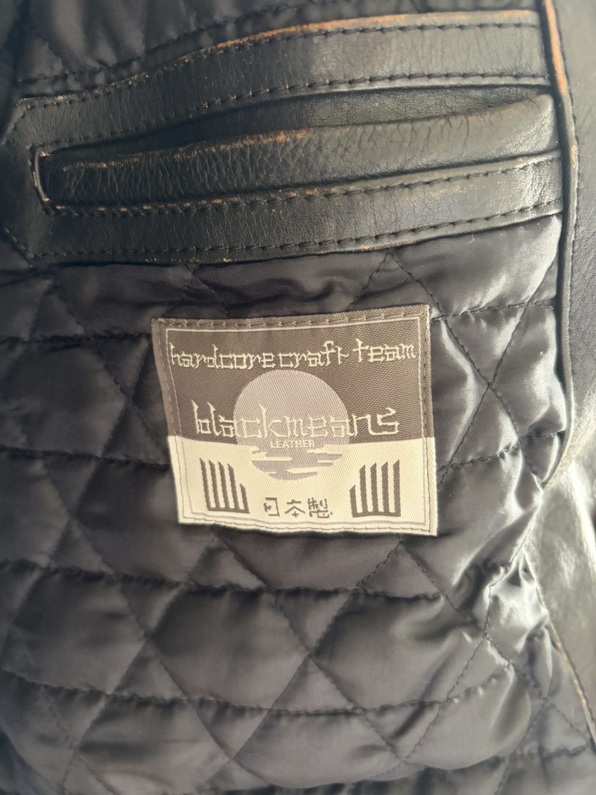 Blackmeans × John Elliott Yuji Rider’s Jacket - Distressed Black Size US M / EU 48-50 / 2 - 5 Thumbnail