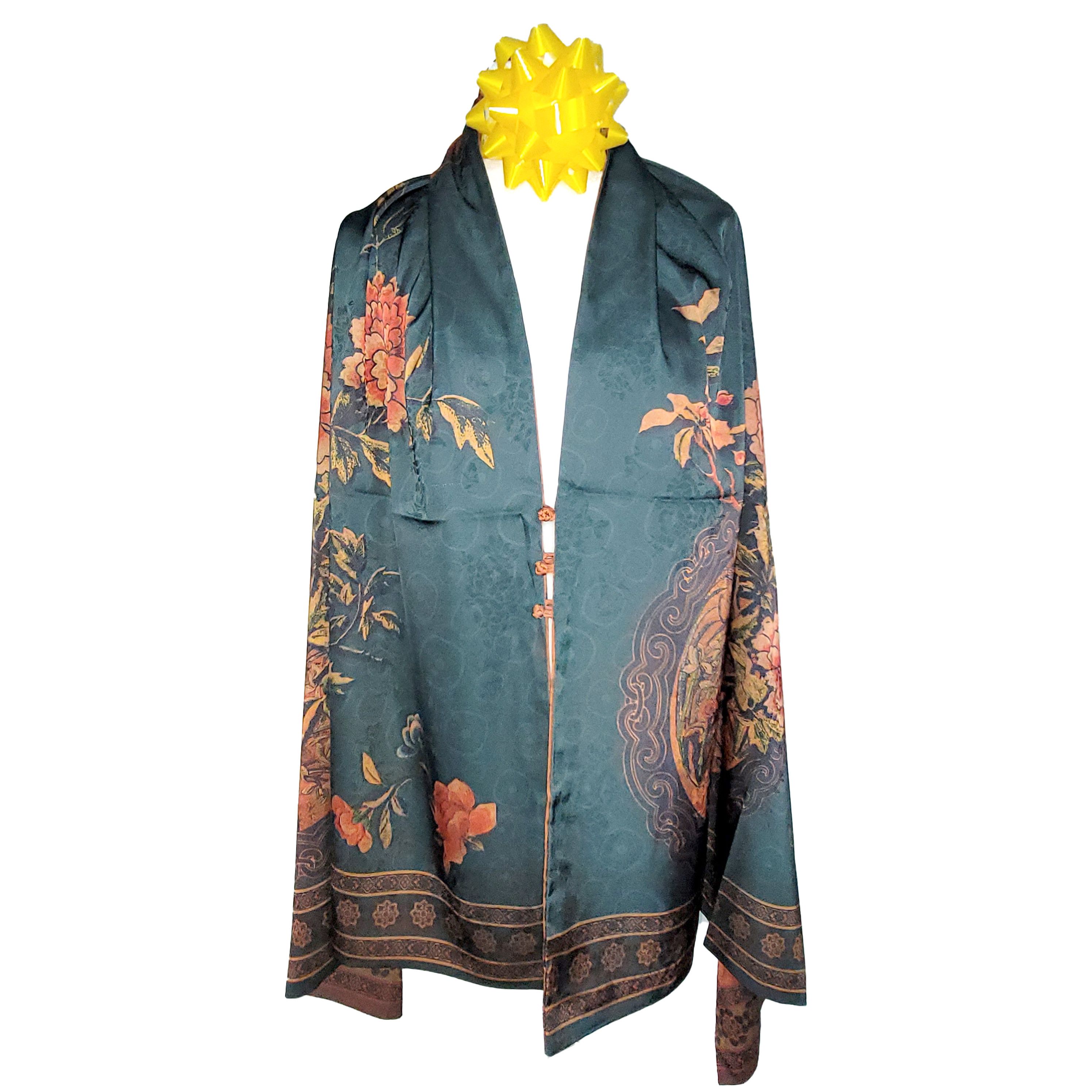 Other NWT Double-Sided Double-Layer Long Silk Scarf 27"x70" PK5989 Size ONE SIZE - 6 Thumbnail