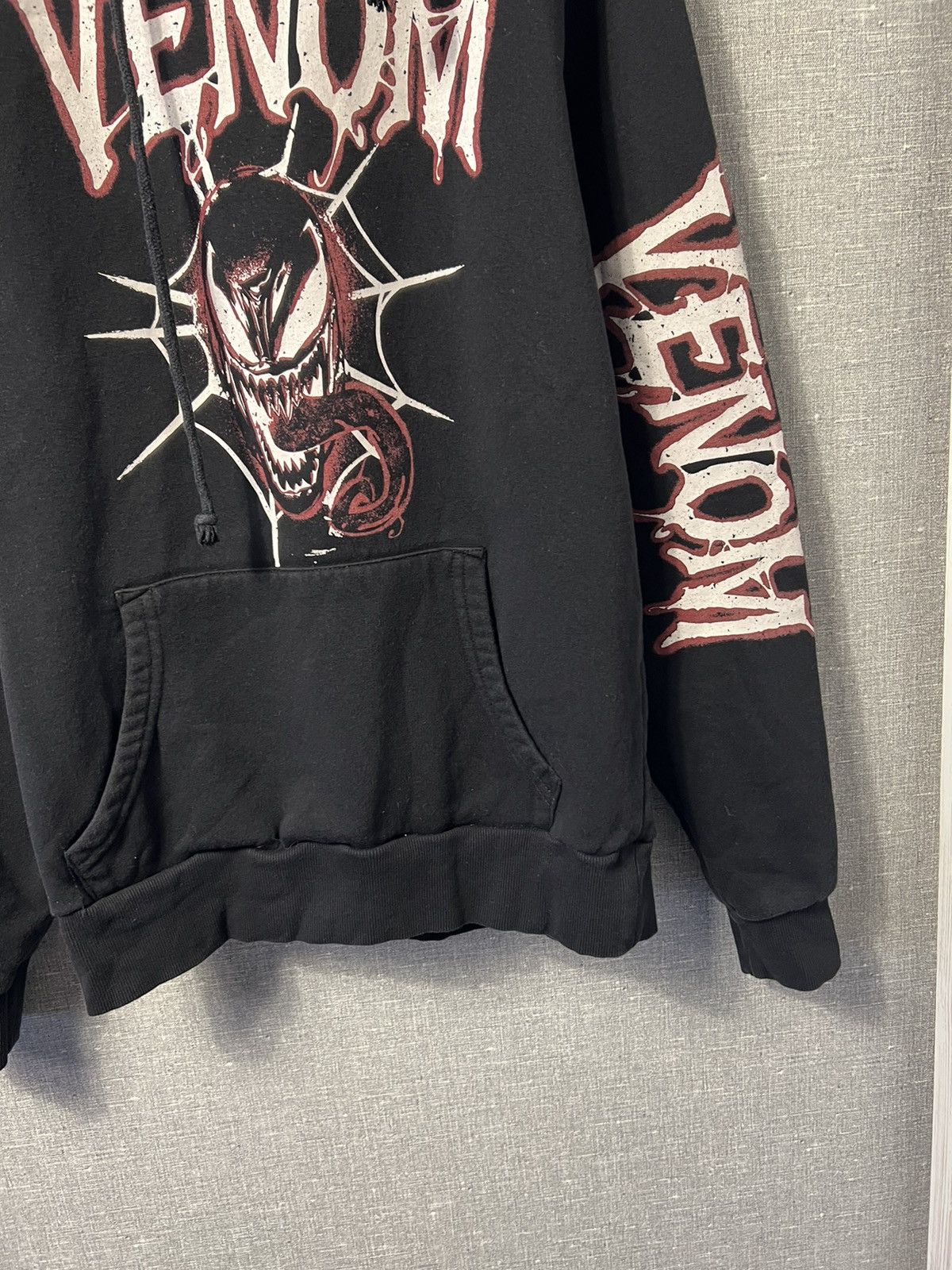 Marvel Comics Vintage Venom Hoodie “Come Peter Come Out And Play” Size US M / EU 48-50 / 2 - 6 Thumbnail