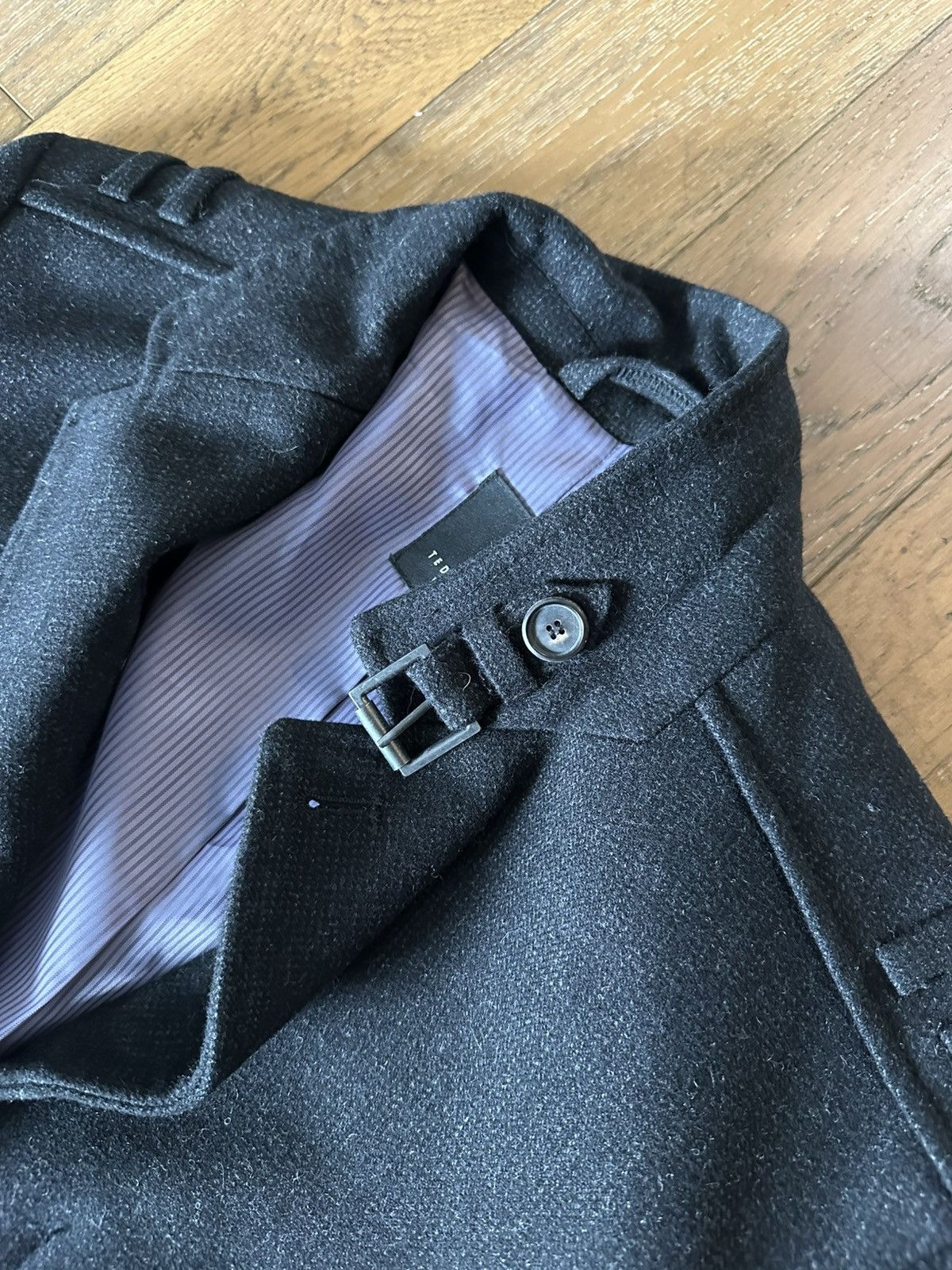 Ted Baker Ted Baker London Wool Field Jacket Size 6 Black Utility Coat Size US XXL / EU 58 / 5 - 10 Thumbnail