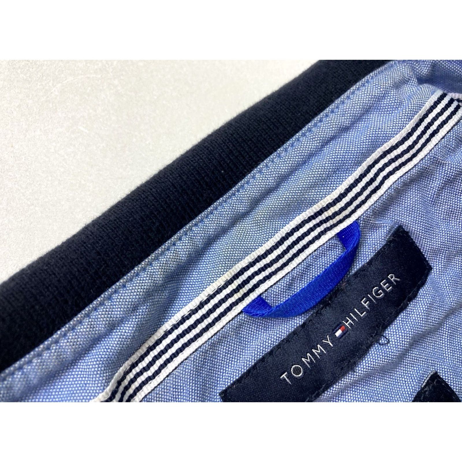 Tommy Hilfiger VINTAGE Tommy Hilfiger Copa Cabana Brazil Rugby Polo Shirt Men Large Navy Blue Size US L / EU 52-54 / 3 - 5 Thumbnail