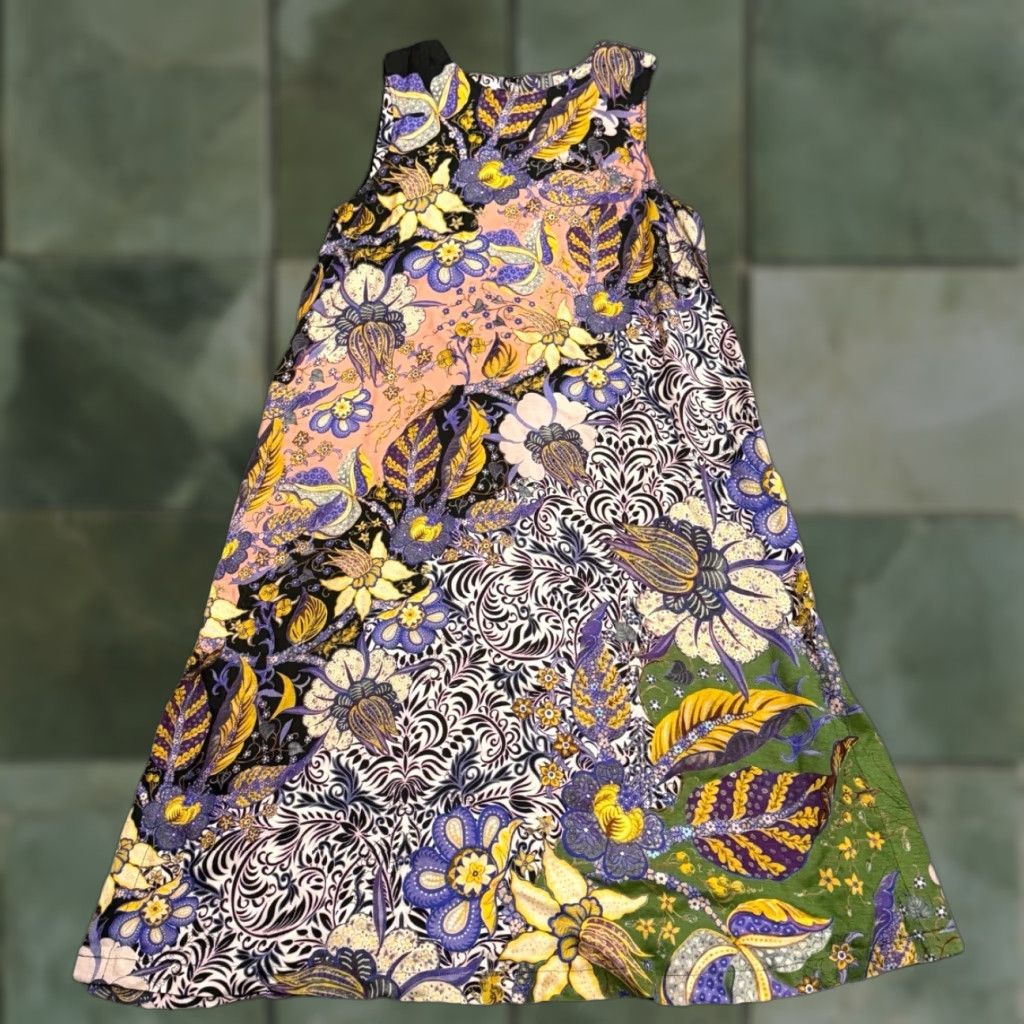 Anthropologie Anthropologie Alanna Maxi Dress XL Sleeveless Floral Multicolor Tropical Maxi Womens Size XL / US 12-14 / IT 48-50 - 1 Thumbnail