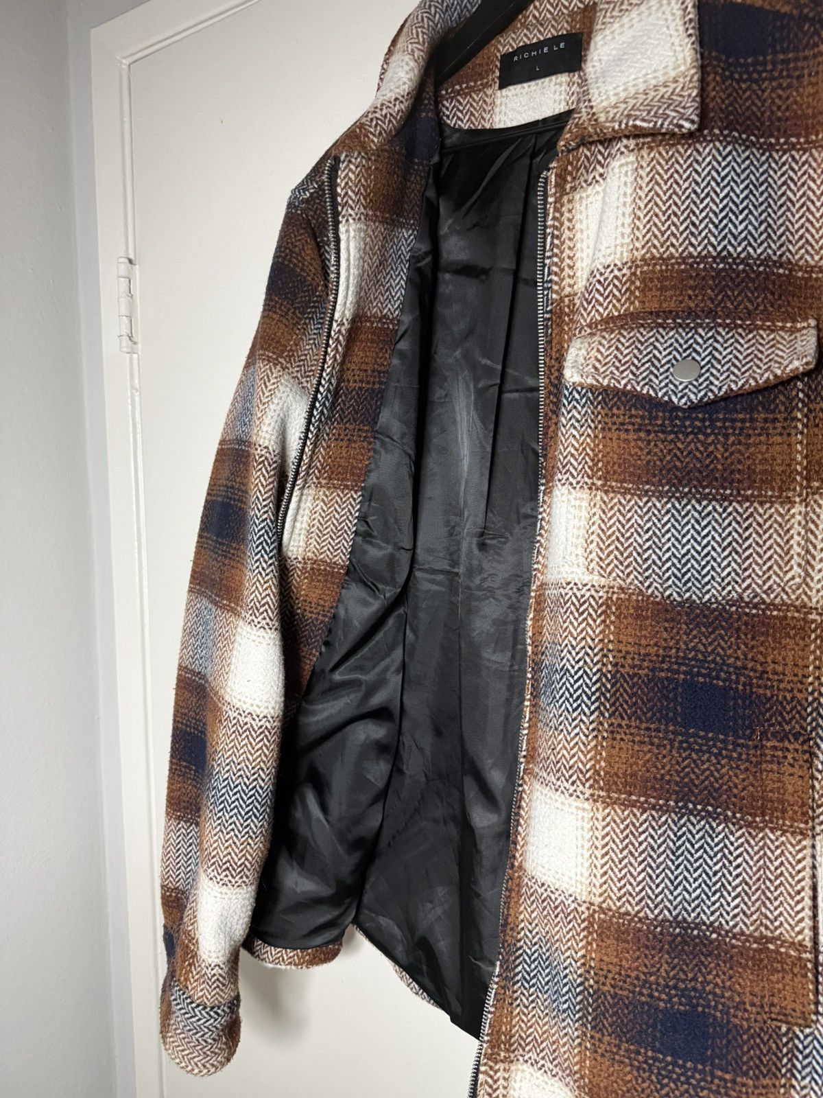 Richie Le Collection Richie le collection flannel overshirt Size US L / EU 52-54 / 3 - 5 Thumbnail