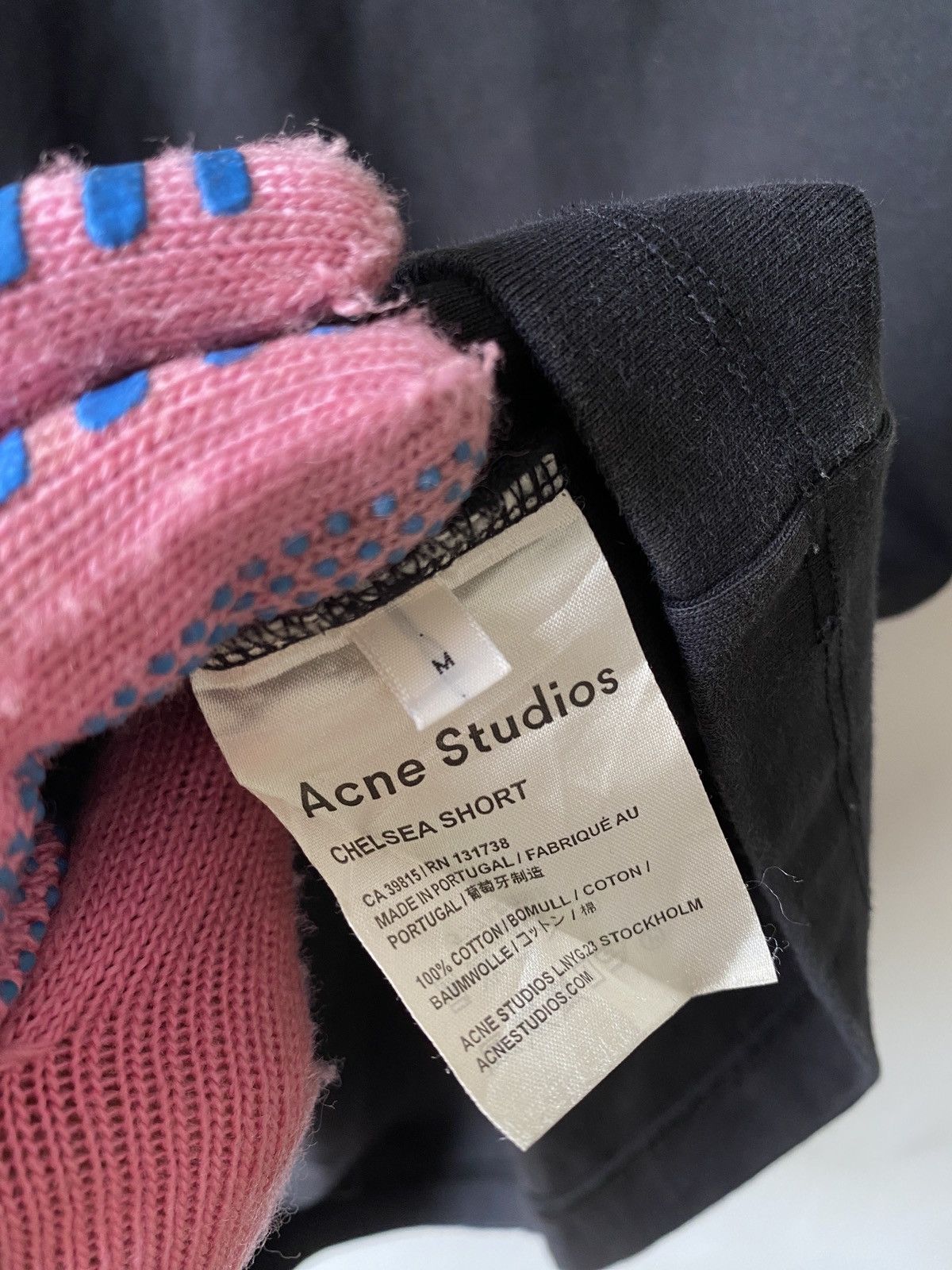 Acne Studios 2000s - Acne Studios Chelsea Short Black T Shirt Size US M / EU 48-50 / 2 - 7 Thumbnail