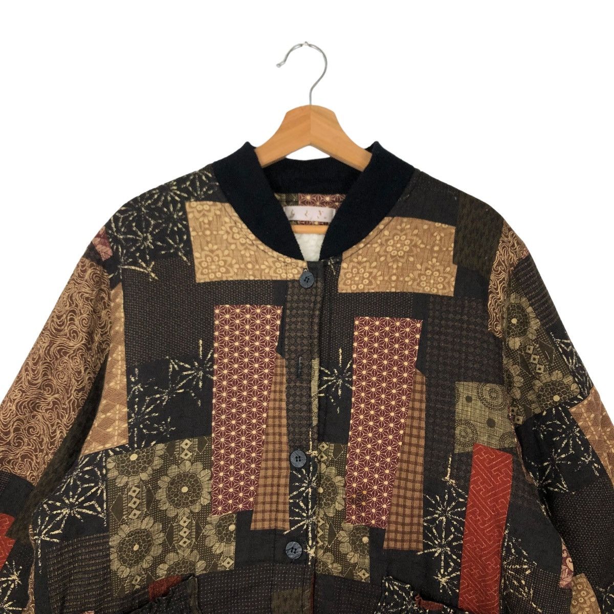 Japanese Brand 🔥NAVAJO AZTEC NATIVE DESIGN TRADITIONAL BUTTON JACKET Size US L / EU 52-54 / 3 - 2 Thumbnail