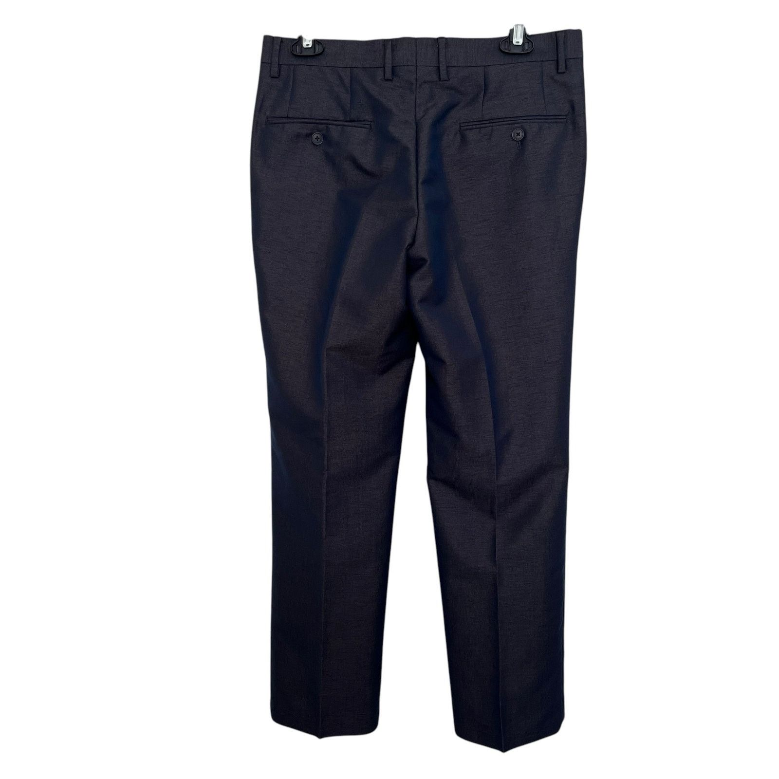 Mexx Mexx | Navy Blue suit Pants Iridescent Gold 36R Fits Like 30 Size US 30 / EU 46 - 5 Thumbnail