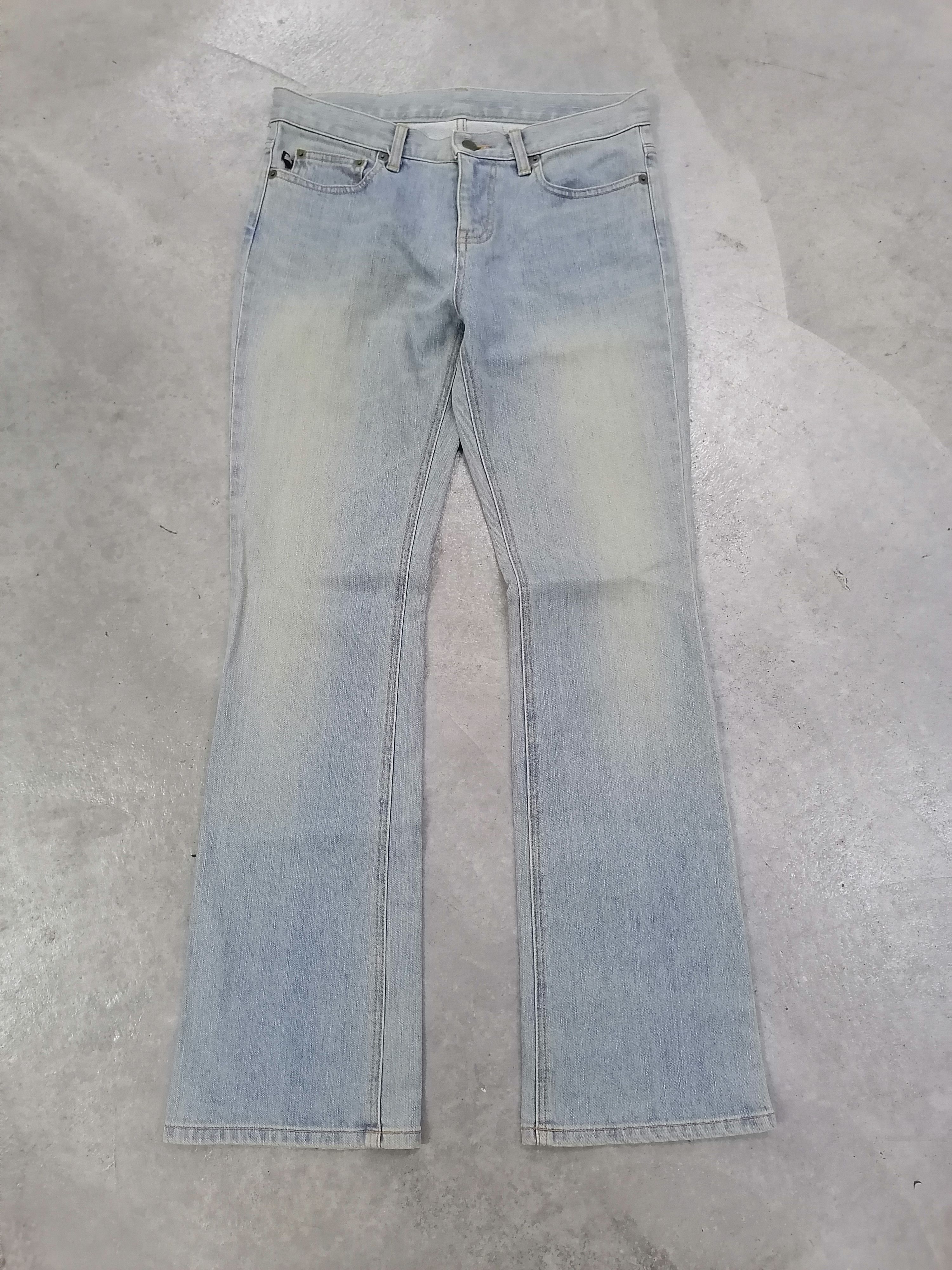 Polo Ralph Lauren × Vintage Flare Vintage Polo Ralph Lauren Distressed Denim Pants Size US 30 / EU 46 - 2 Thumbnail