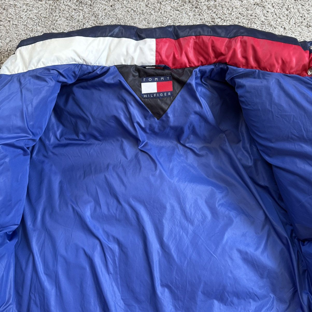 Tommy Hilfiger 🔴Tommy Hilfiger Puffer Jacket Size Large Bubble Black Navy Size US L / EU 52-54 / 3 - 6 Thumbnail