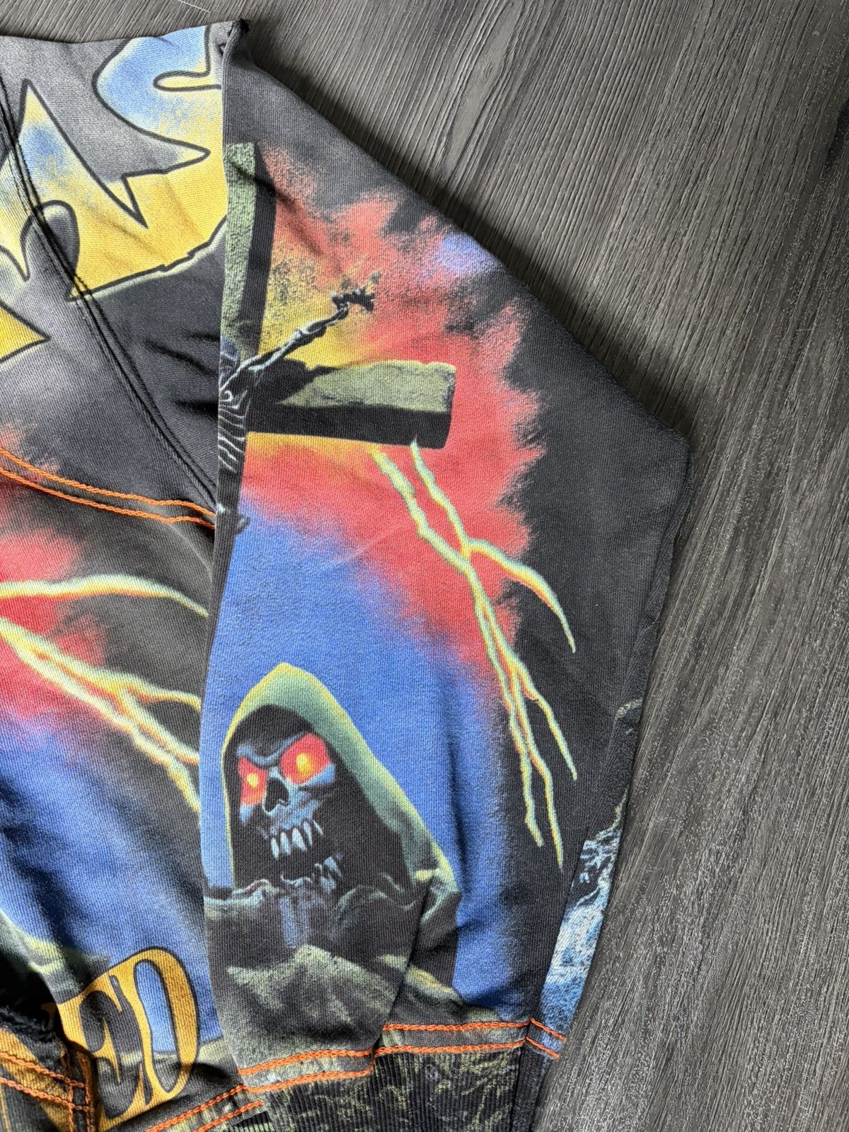 Vale Vale forever valley of the damned zip up Size US L / EU 52-54 / 3 - 3 Thumbnail