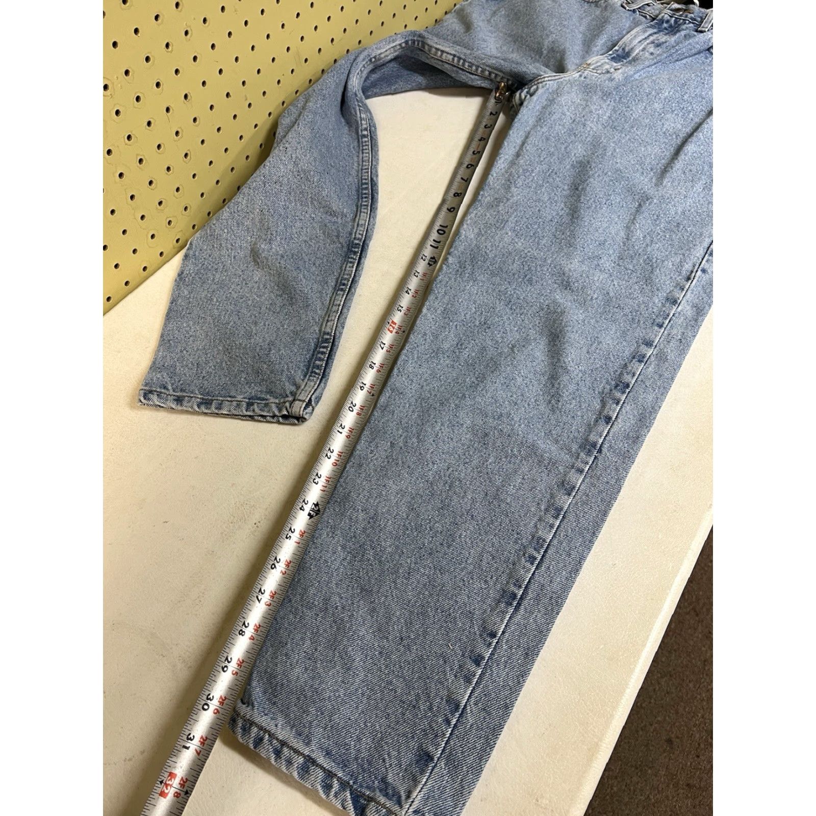 Gap VINTAGE Gap Jeans Womens 10 Regular Reverse Fit Mom Light Wash Denim 90s Size 32" / US 10 / IT 46 - 7 Thumbnail