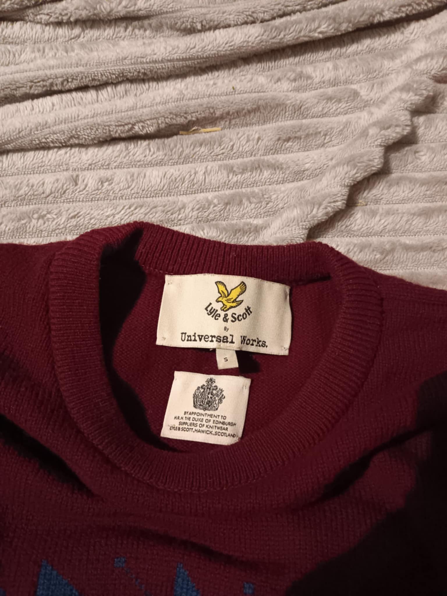 Lyle & Scott × Vintage Vintage wool Lyle & Scott sweater Size S / US 4 / IT 40 - 3 Thumbnail