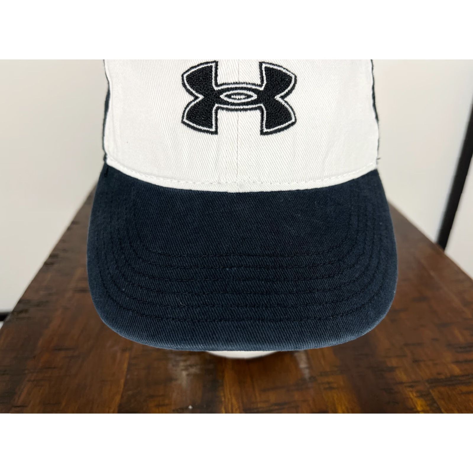 Under Armour Under Armour Hat Cap Strap Back Womens One Size Blue Embroidered Cotton Twill Size ONE SIZE - 3 Thumbnail