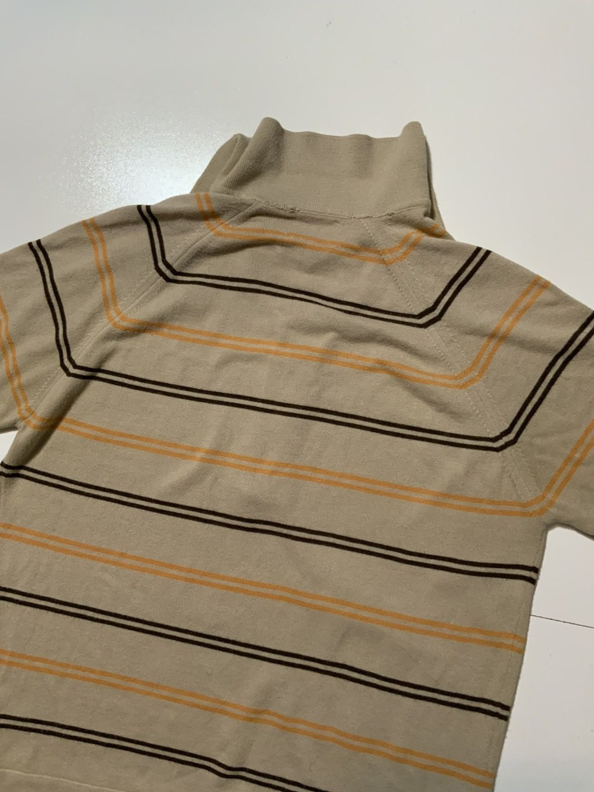 Vintage Vintage 60s Thane Robinsons California S/S Polo Stripe Shirt Size US M / EU 48-50 / 2 - 6 Thumbnail