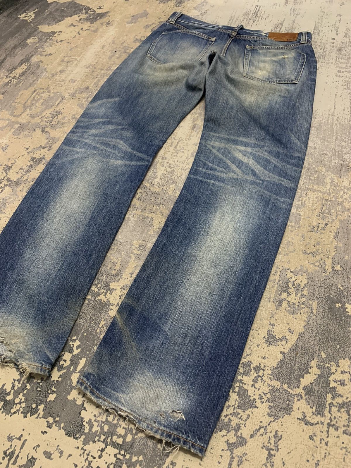 Hysteric Glamour Uniqlo Japan Distressed Hysteric Glamour Style Jeans 34x33 Size US 34 / EU 50 - 13 Thumbnail