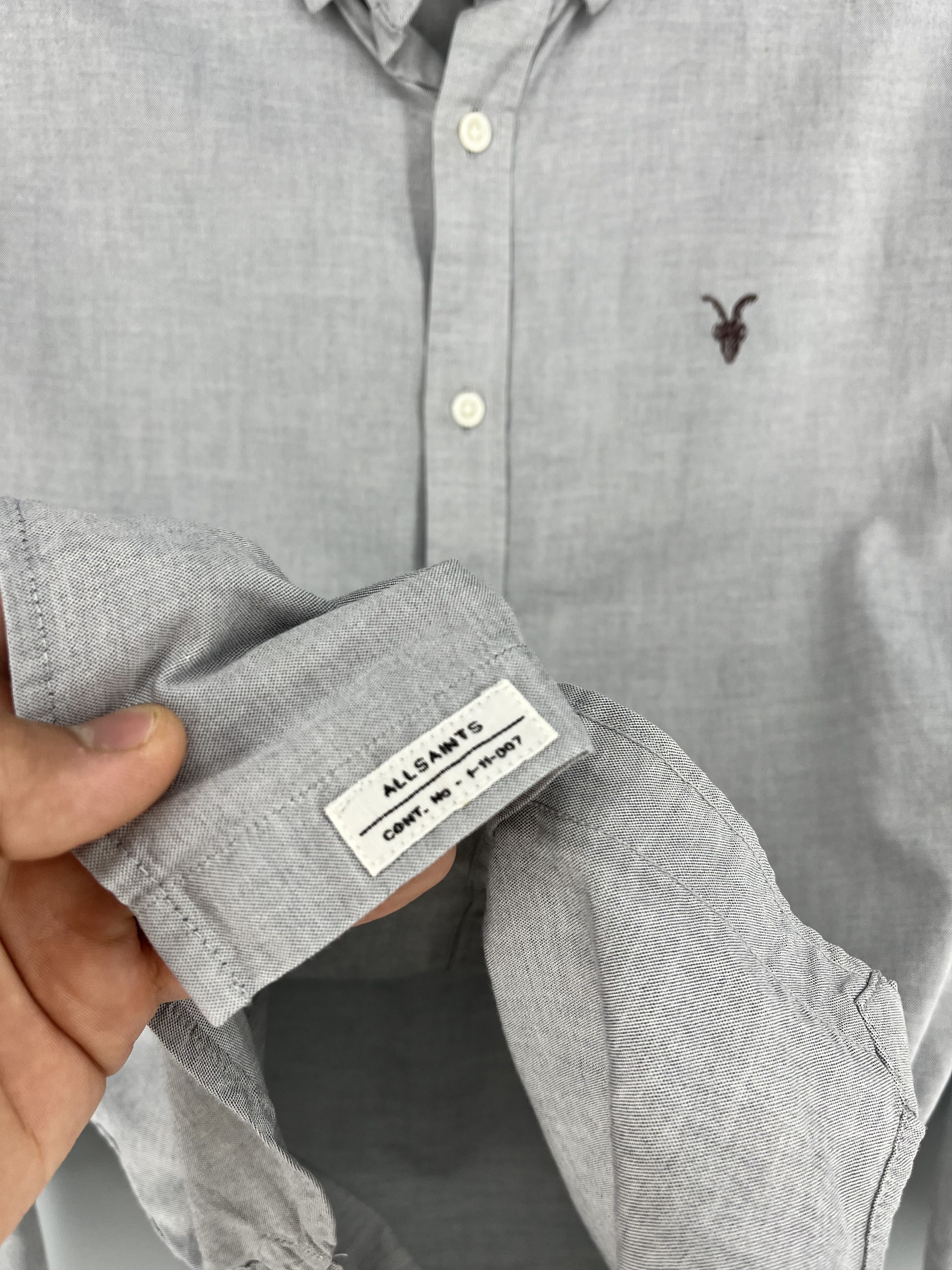 Allsaints Allsaints Shirts Button Up Streetwear Y2k Style Size M Size US M / EU 48-50 / 2 - 8 Thumbnail
