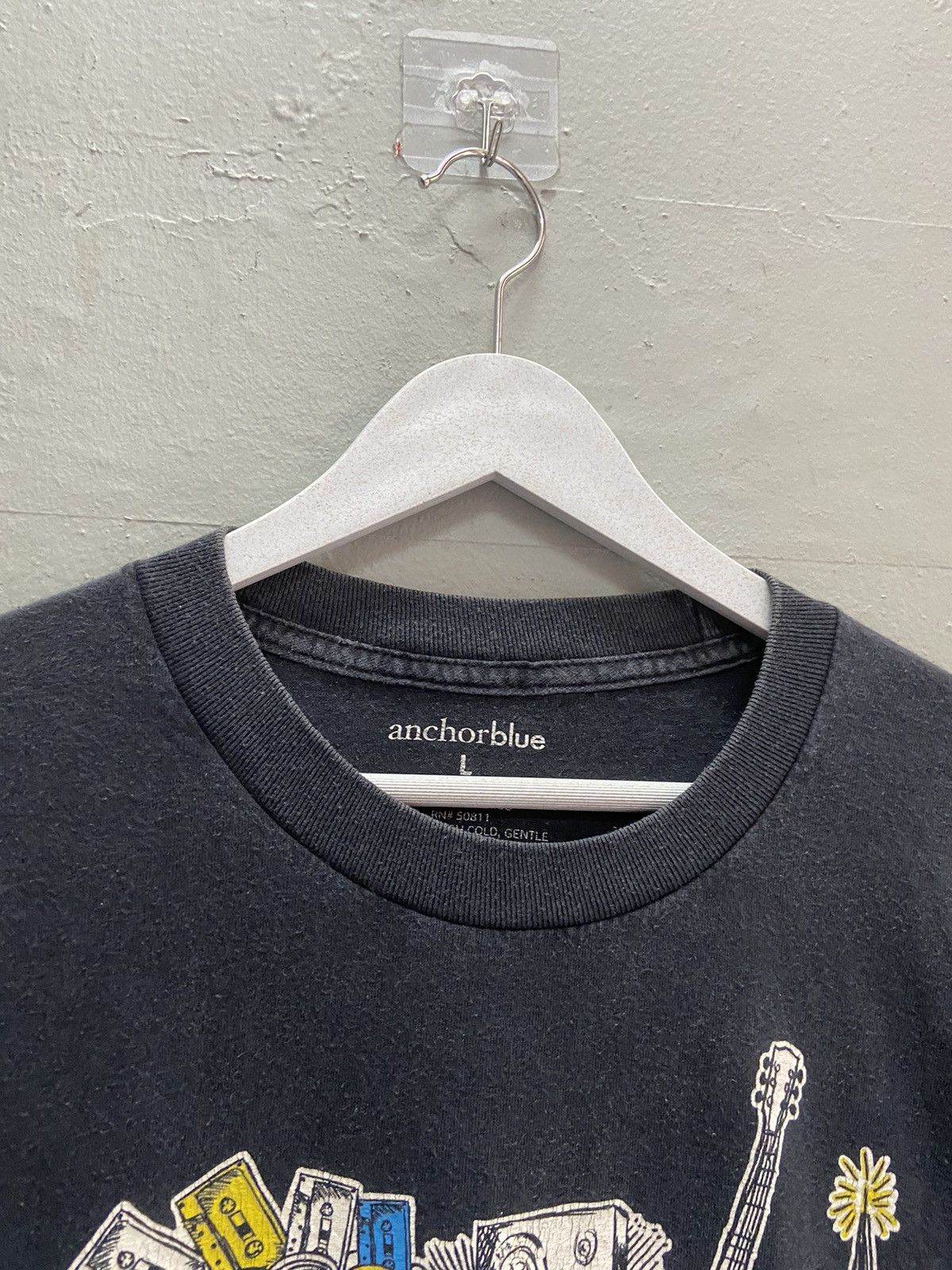 Anchor Blue ANCHOR BLUE MUSIC GRAPHICS TEE SHIRT Size US L / EU 52-54 / 3 - 4 Thumbnail