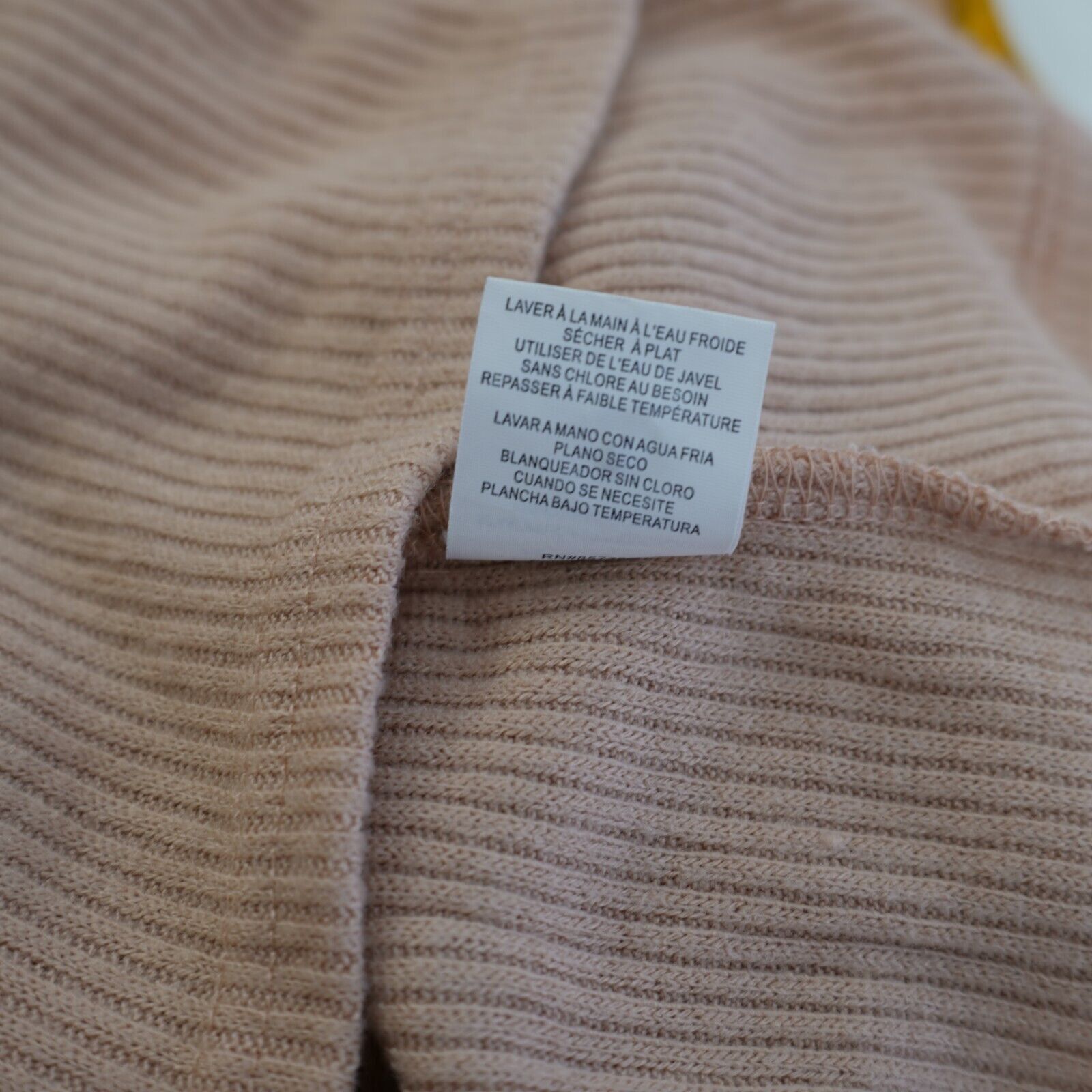 O'Neill O'Neil Long Sleeve Ribbed Peach Sweater Dress Medium Button Size M / US 6-8 / IT 42-44 - 9 Thumbnail