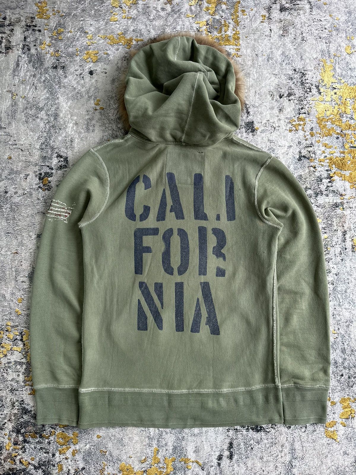 If Six Was Nine EXTREMELY RARE TRUE RELIGION WORLD TOUR FUR HOODIE Size US M / EU 48-50 / 2 - 2 Thumbnail