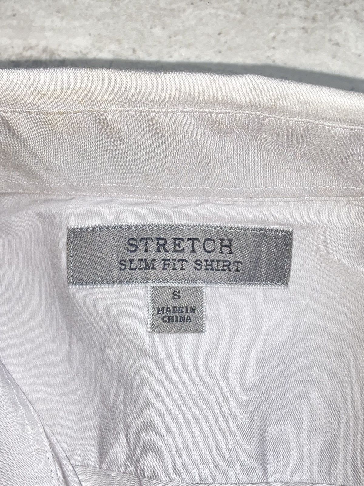 Uniqlo UNIQLO Grey Slim Fit Shirt Size US XS / EU 42 / 0 - 11 Thumbnail