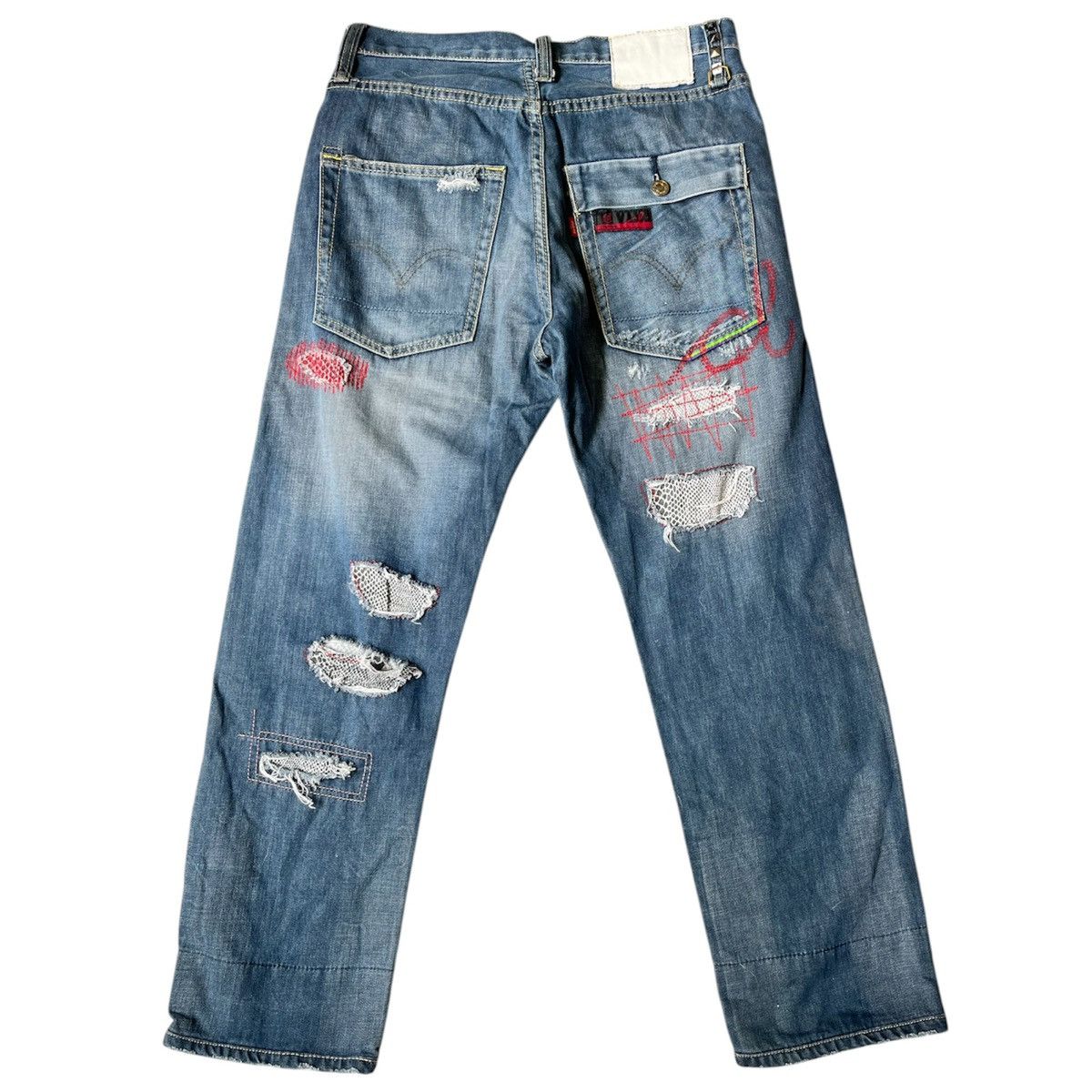 CLOT × Levi's Levi's X Clot Python 505 Selvedge Denim Jean Size US 32 / EU 48 - 2 Thumbnail