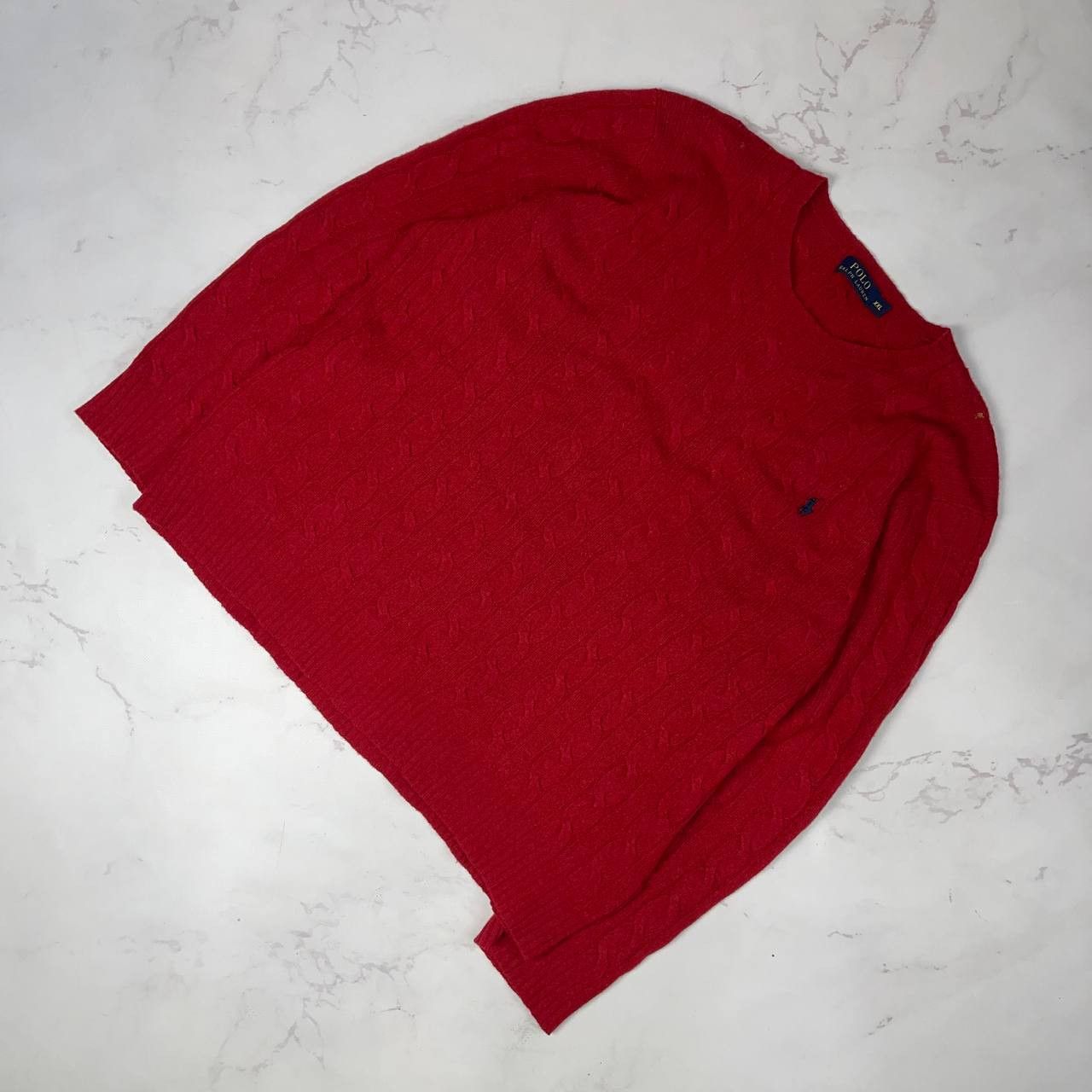 Polo Ralph Lauren Ralph Lauren Polo Knitted Cashmere Sewaters Mens Red Sz XXl Size US XXL / EU 58 / 5 - 1 Thumbnail