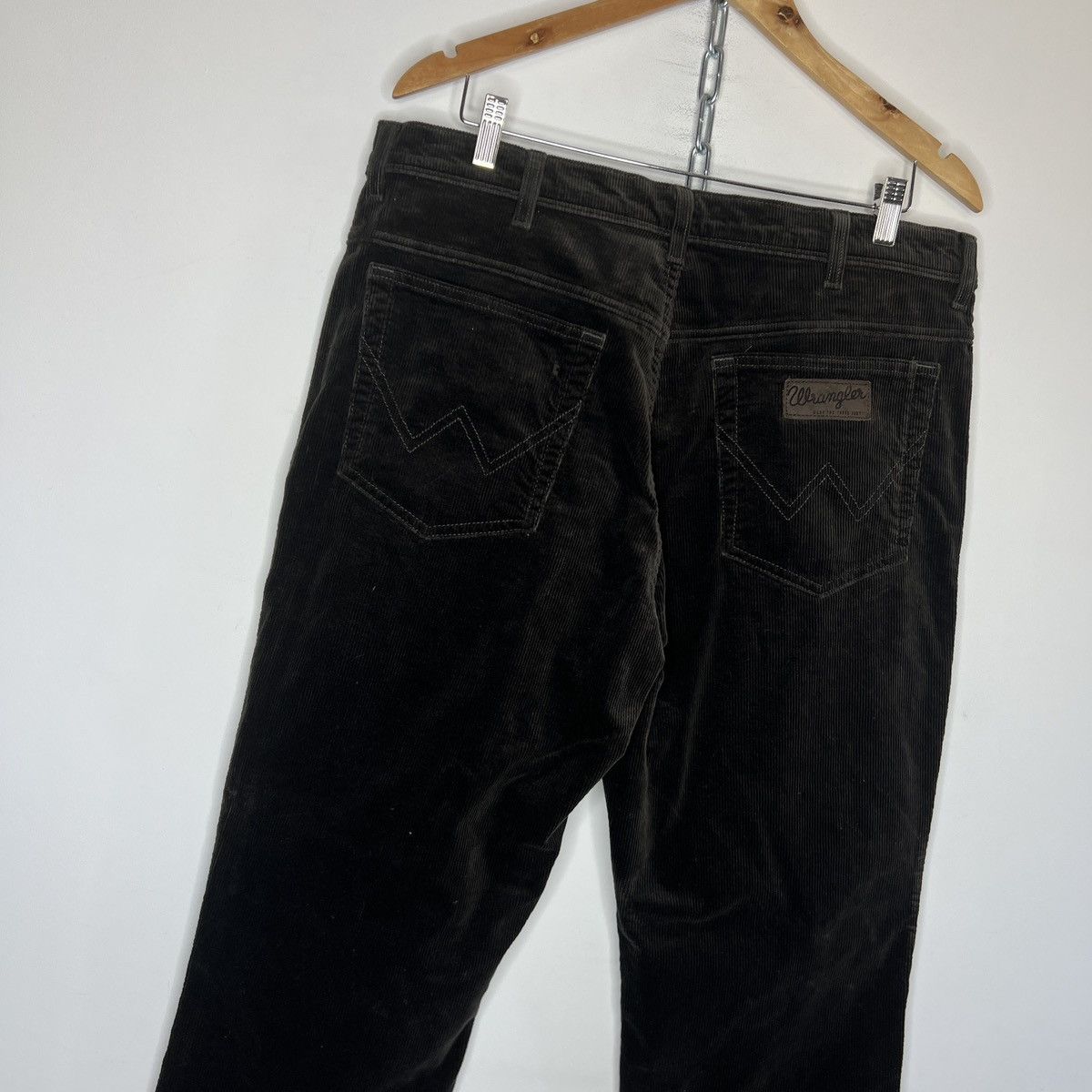 Vintage × Wrangler vintage wrangler corduroy pants denim trousers Size US 38 / EU 54 - 8 Thumbnail