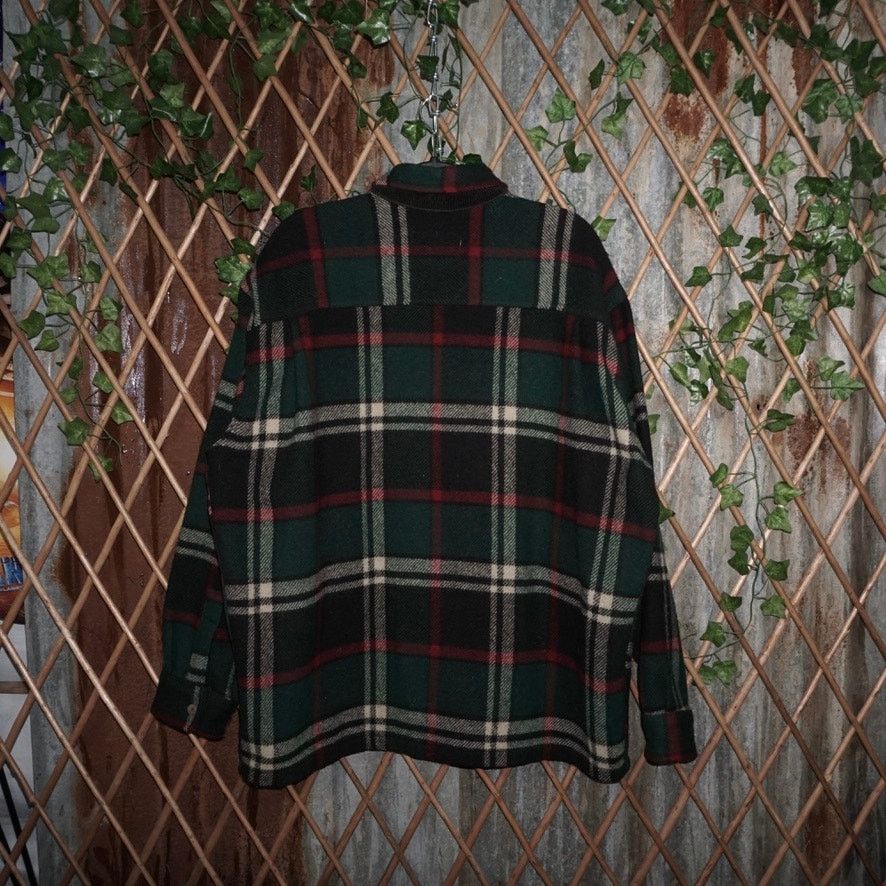Woolrich Woolen Mills XL - Vintage Y2K woolrich plaid flannel usa made 90s jacket Size US XL / EU 56 / 4 - 2 Thumbnail